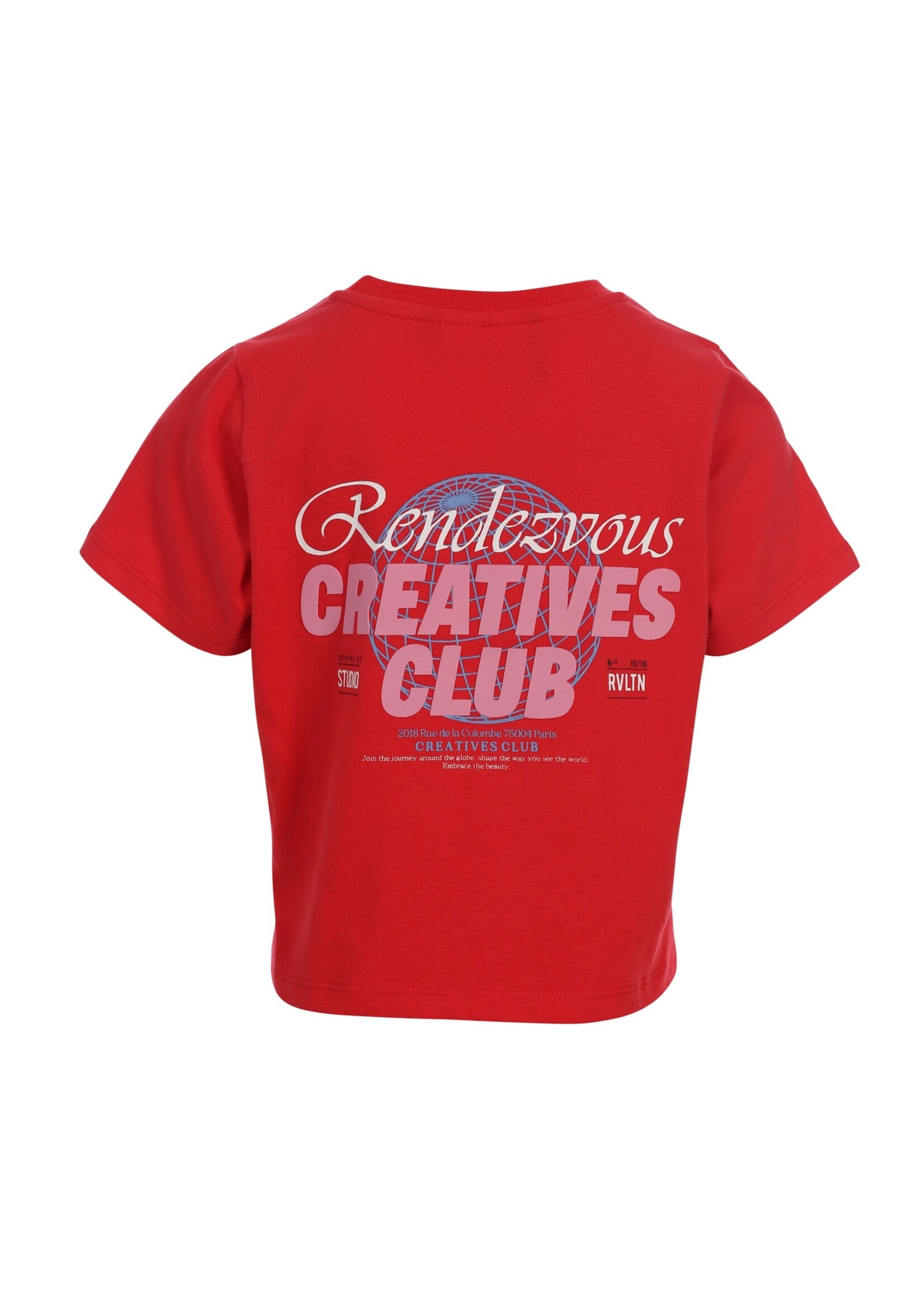 Looxs T-shirt 22611-5411-273  - rood