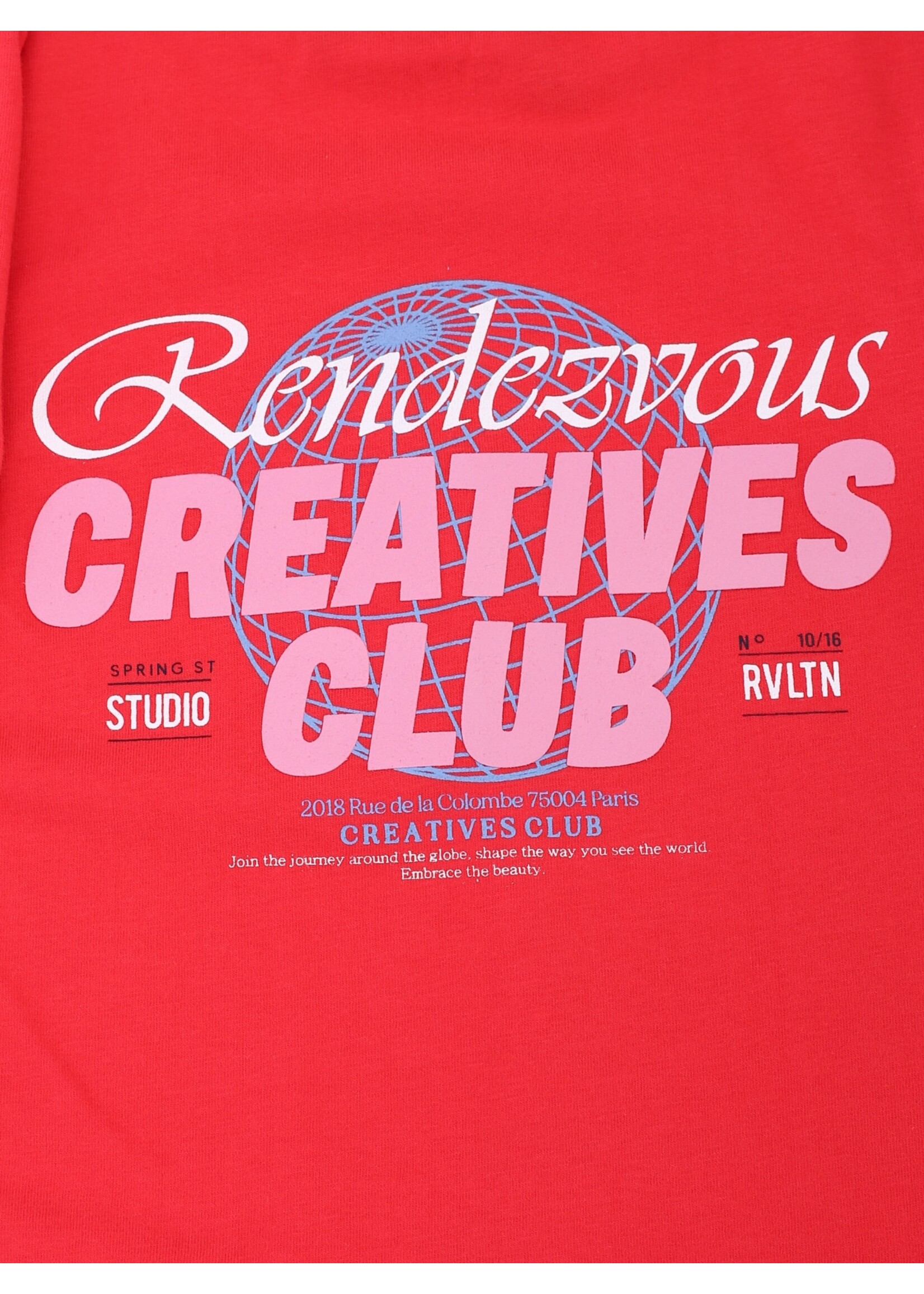 Looxs T-shirt 22611-5411-273  - rood