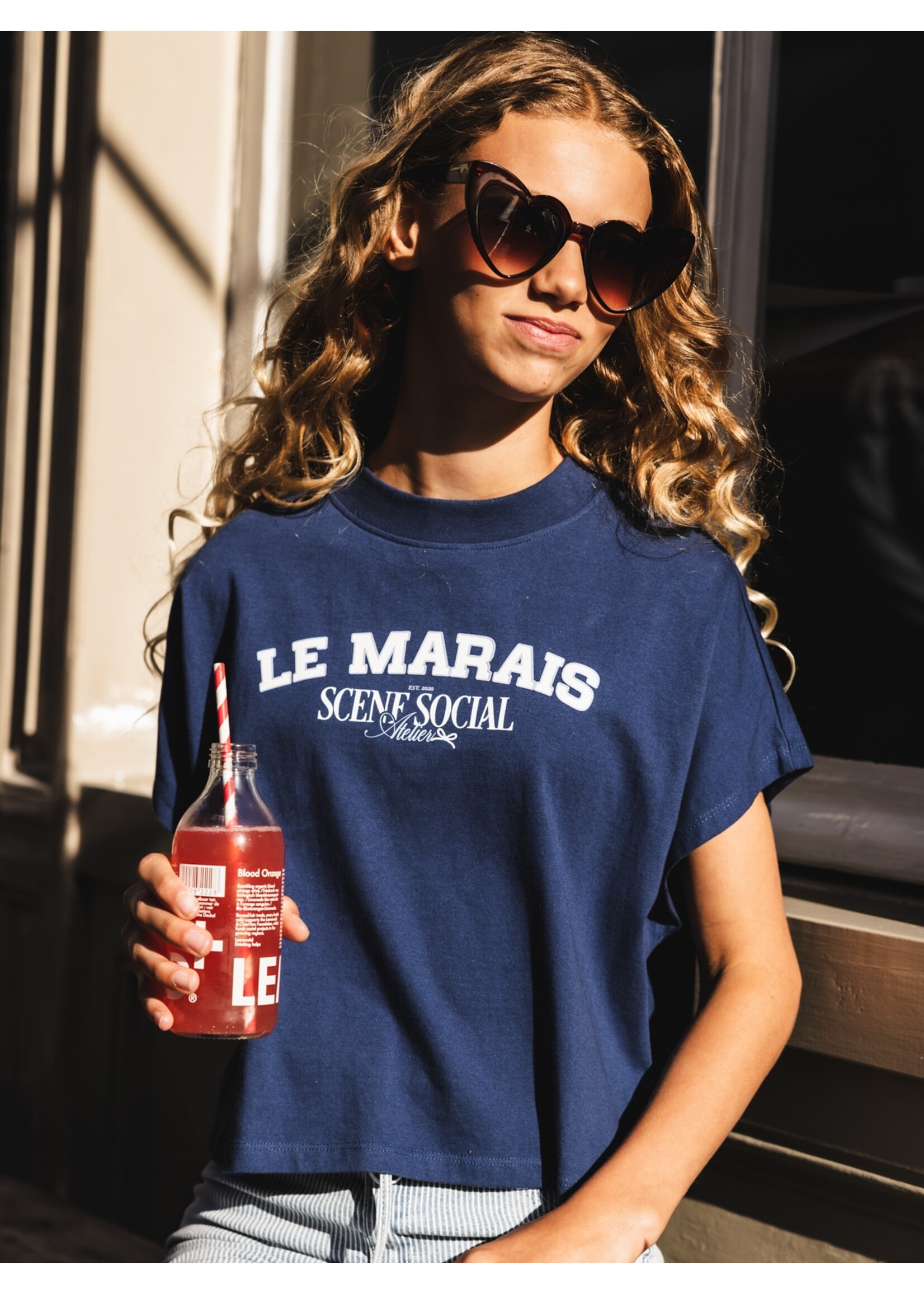 Looxs T-shirt 2611-5415-184 - blauw