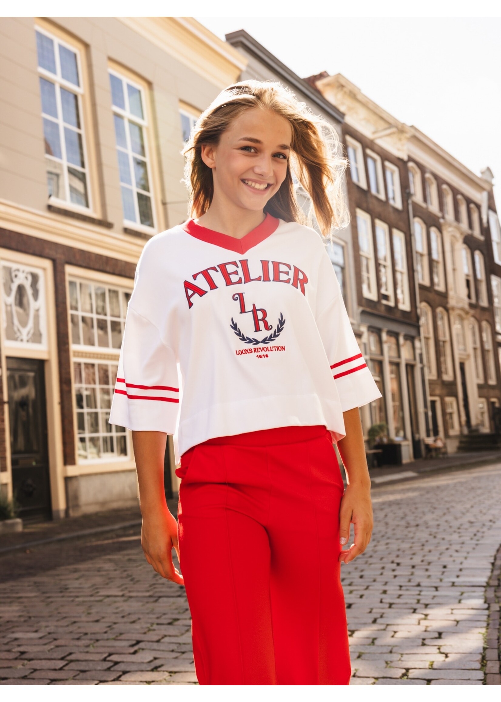 Looxs T-shirt 2611-5402-005  - ivoor