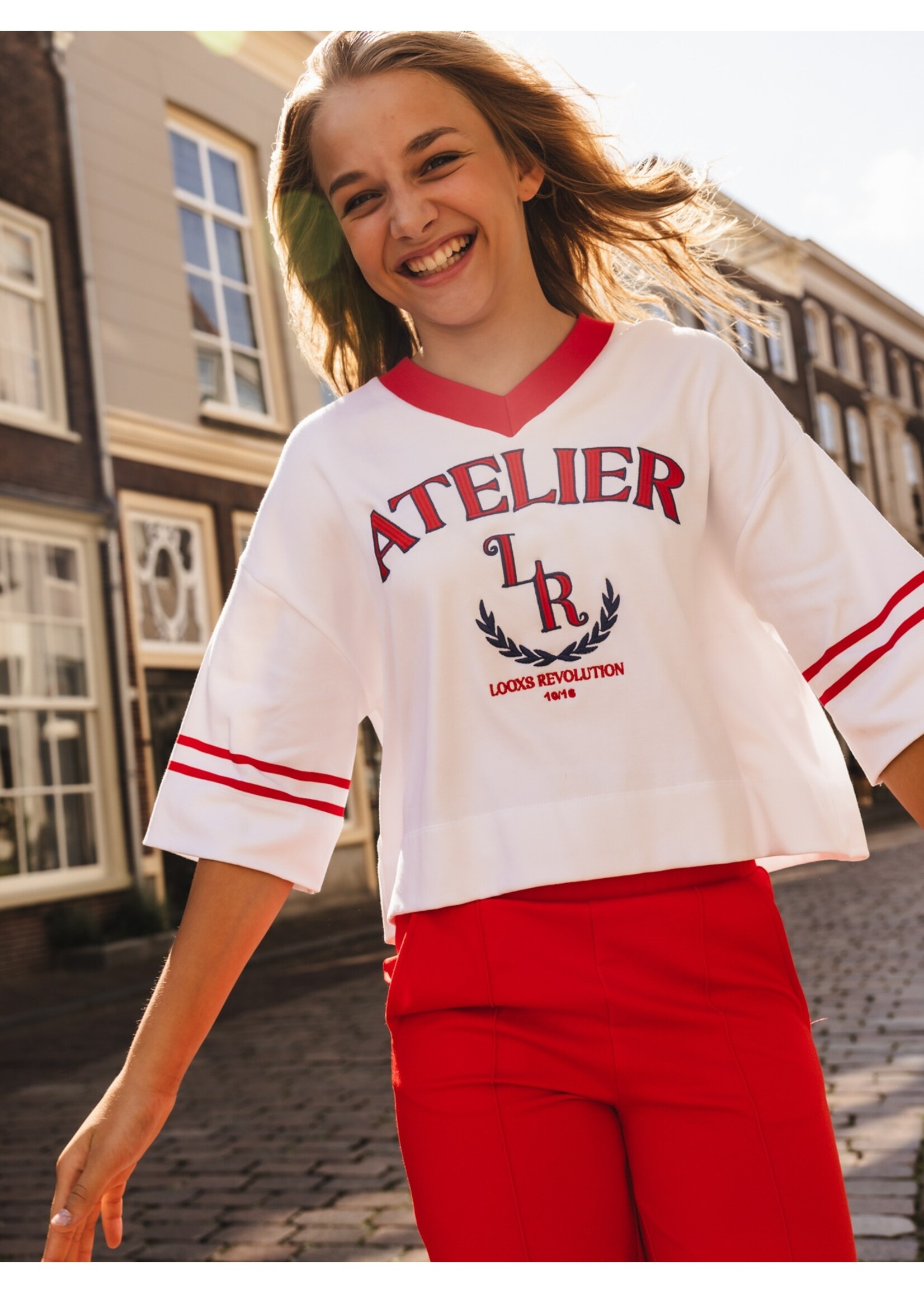 Looxs T-shirt 2611-5402-005  - ivoor