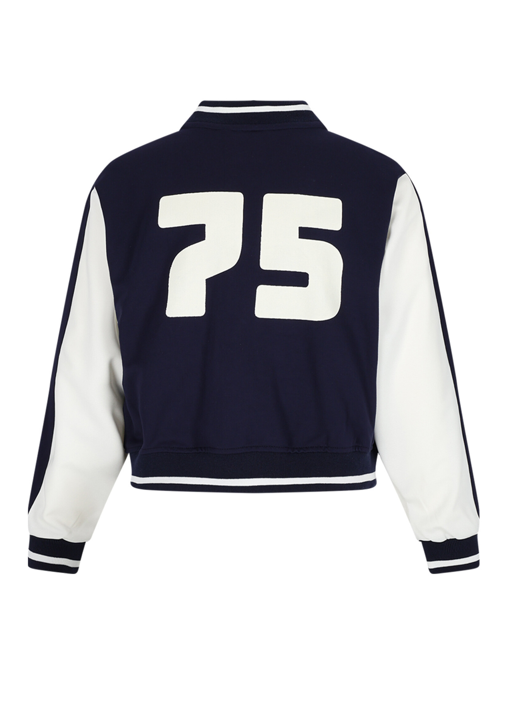 Nobell Oversized Varsity Jacket 3300 - Navy