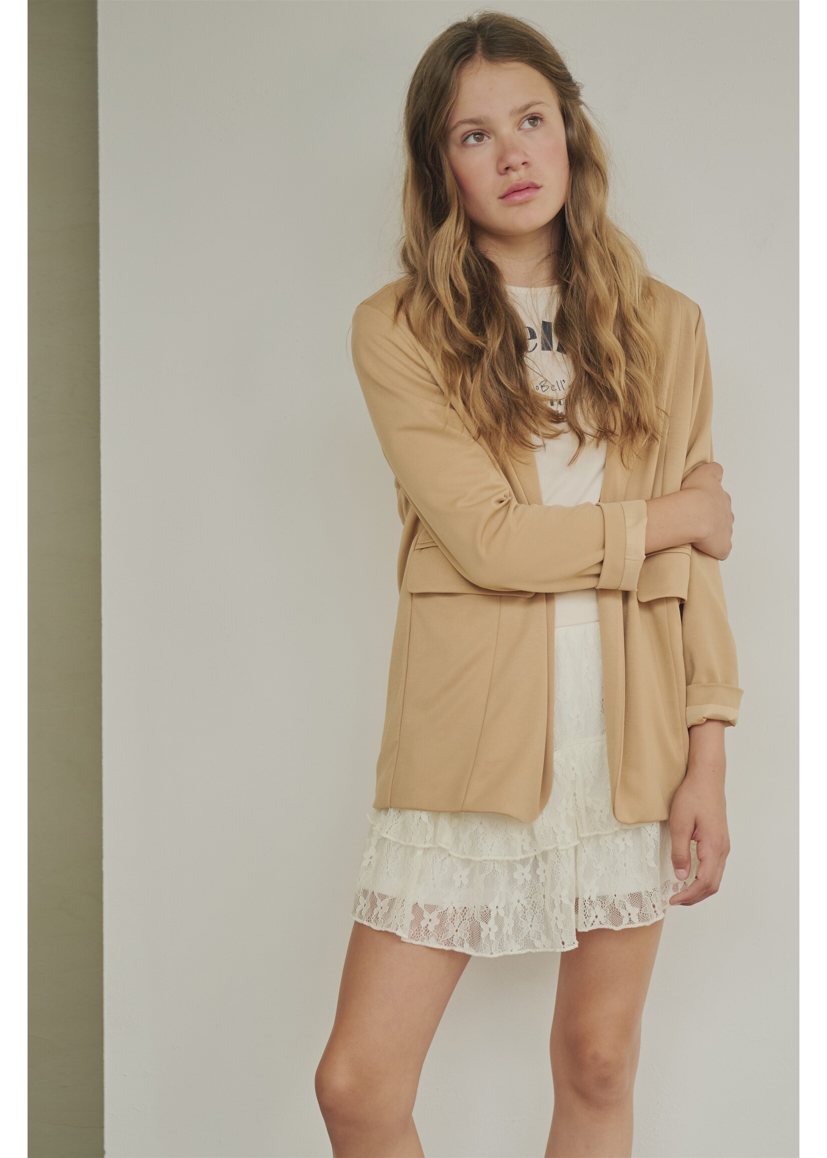 Nobell Oversized Blazer Daze 3308 - Animal Brown