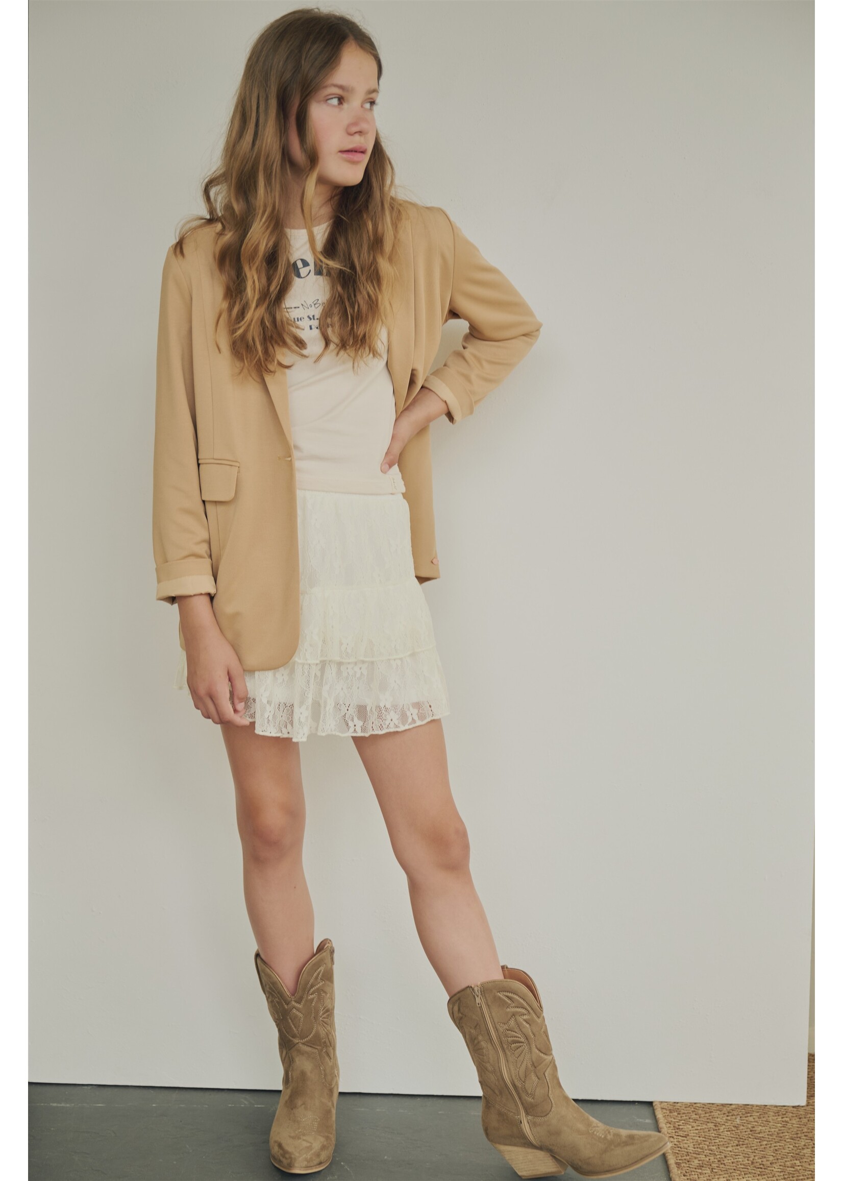 Nobell Oversized Blazer Daze 3308 - Animal Brown