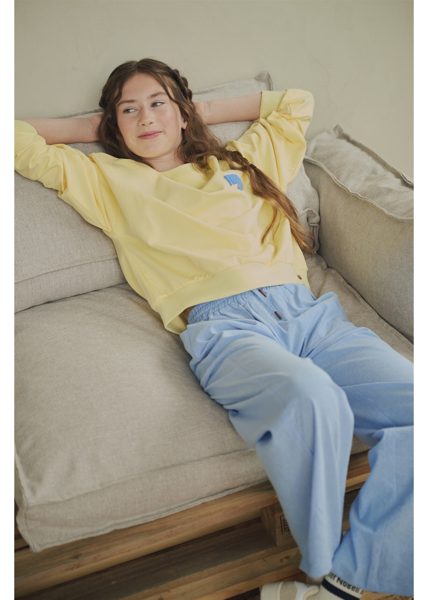 Nobell Sweater Kim 3301 - Lemoncurd yellow