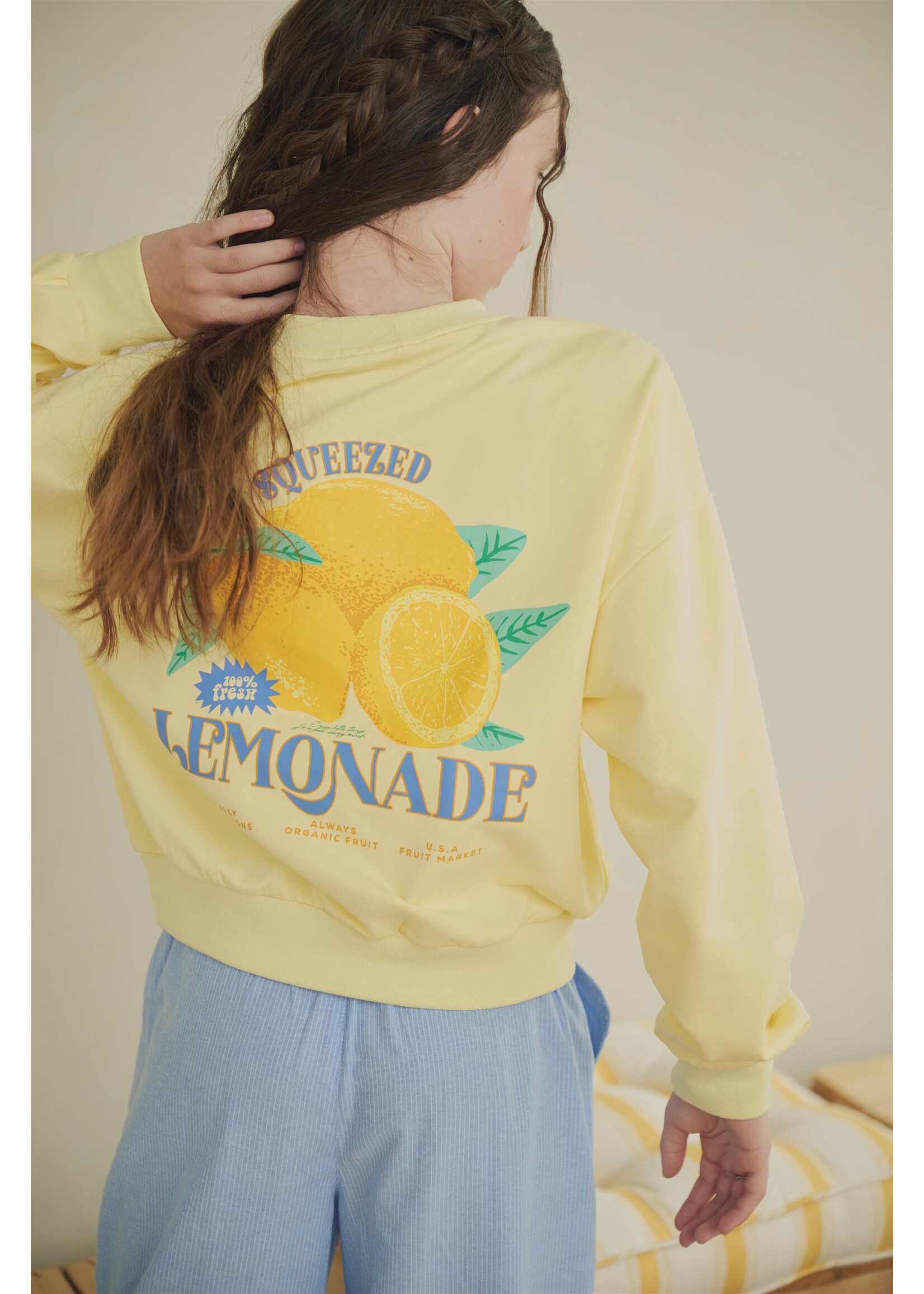 Nobell Sweater Kim 3301 - Lemoncurd yellow