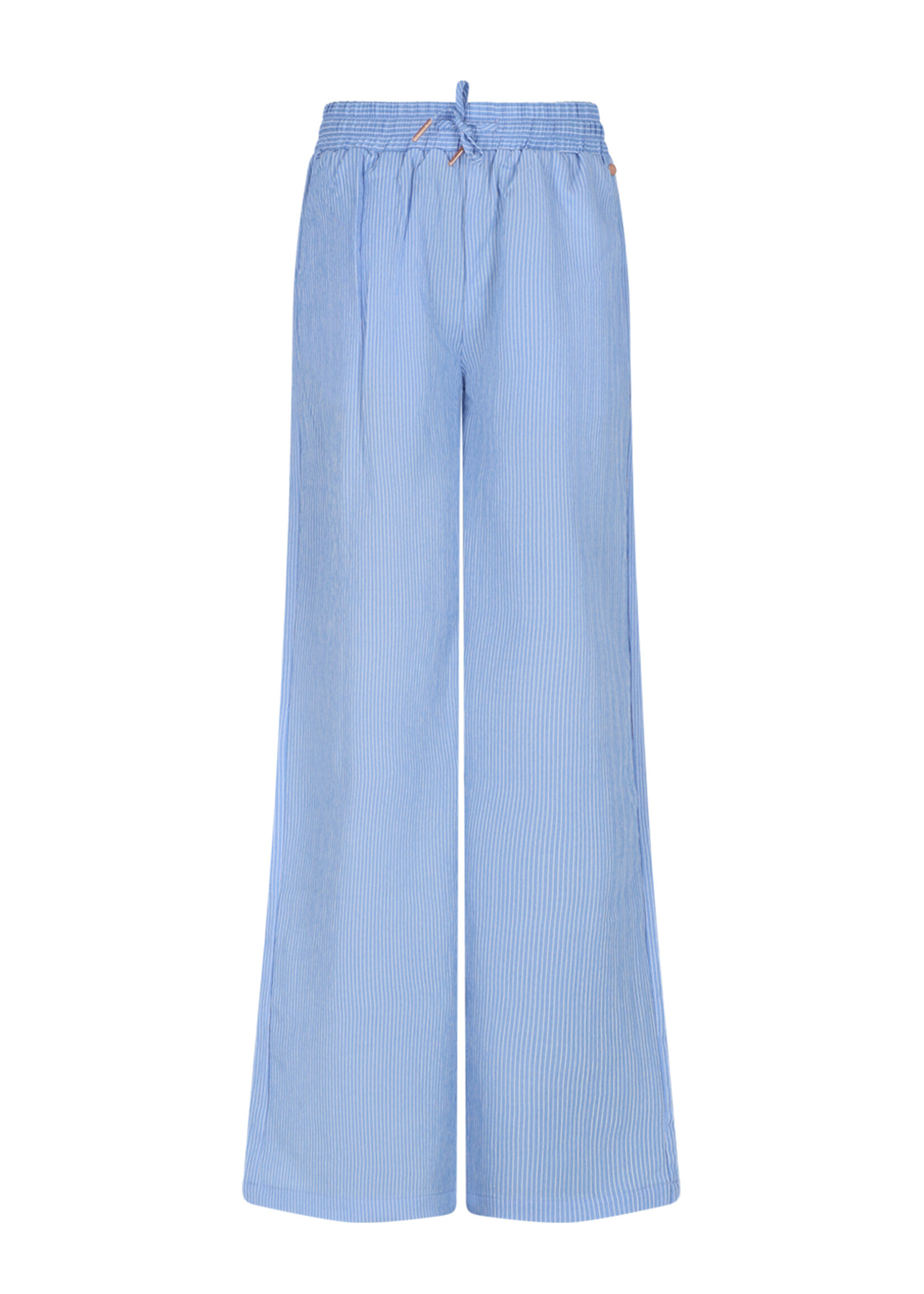 Nobell Striped Pants Susan 3602 - Azure Blauw