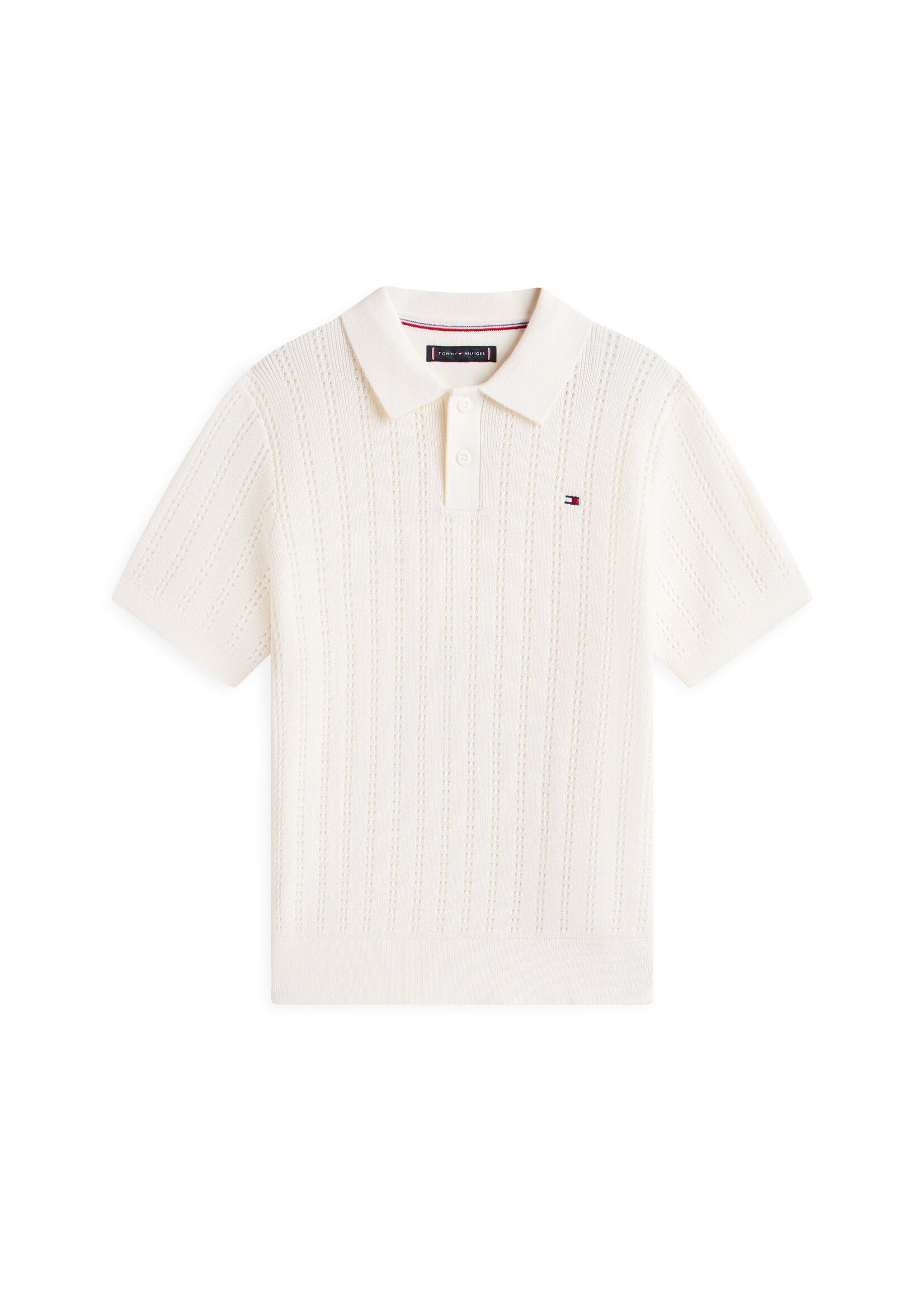 Tommy Hilfiger Polo KB0KB10251YA8 - ivoor
