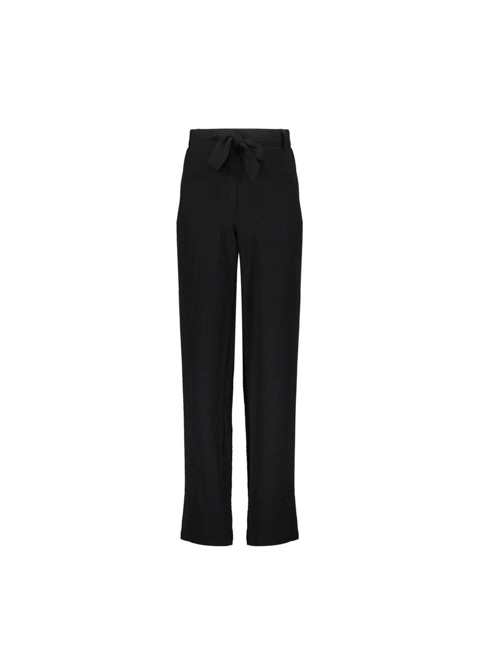 Geisha Broek crinkle 61116  - zwart