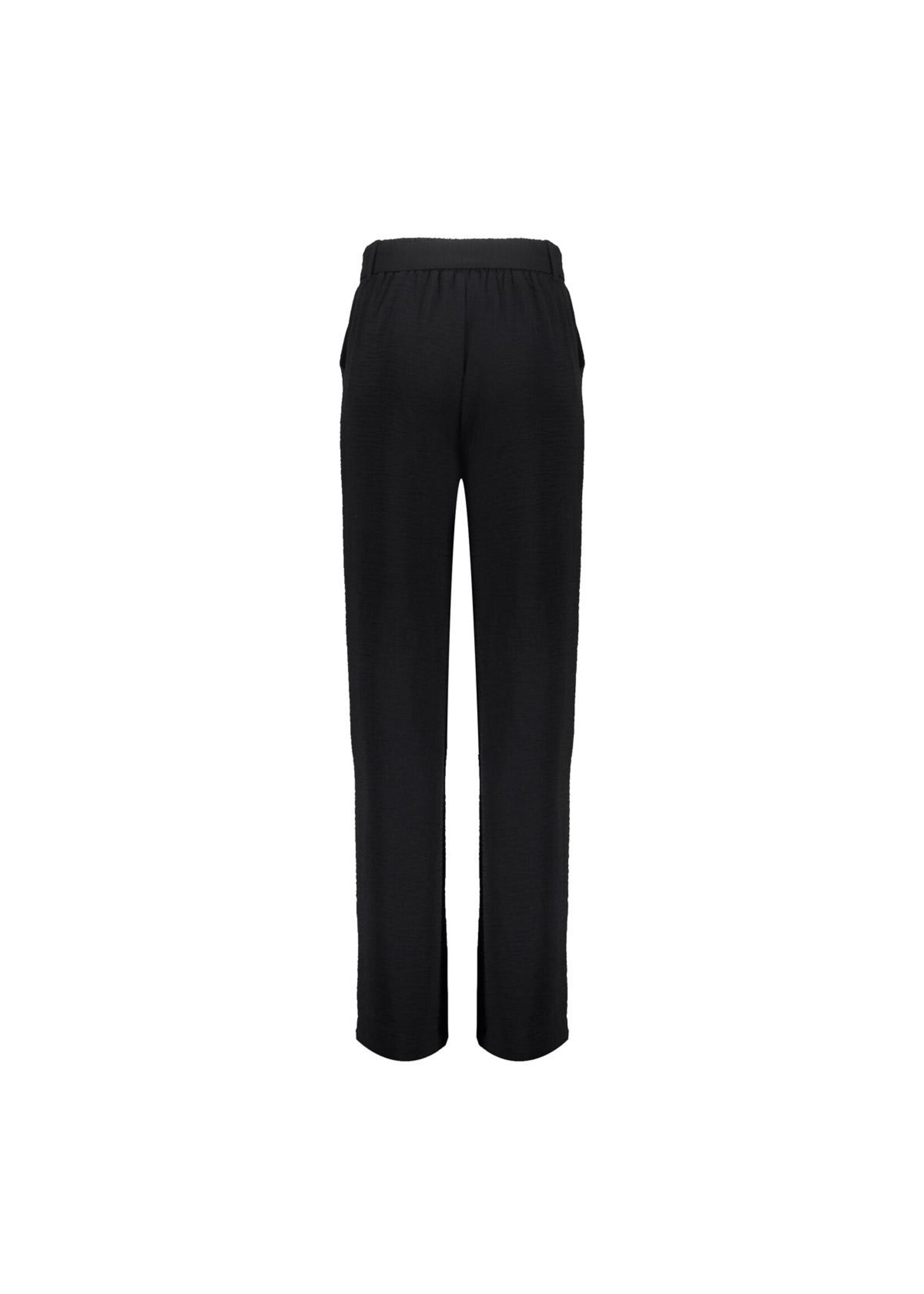Geisha Broek crinkle 61116  - zwart