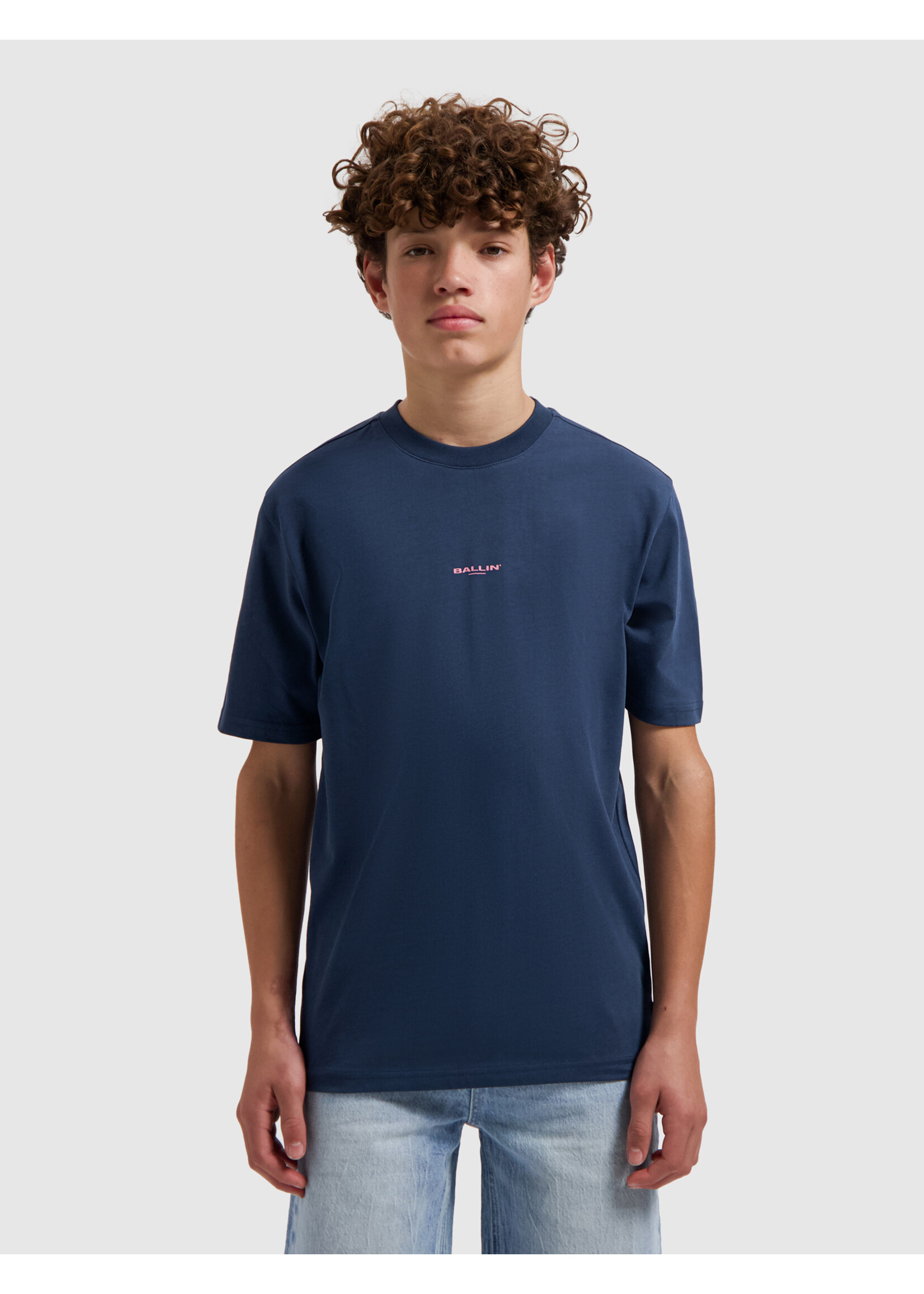 Ballin T-Shirt Catch The Wave 26017126 - Navy