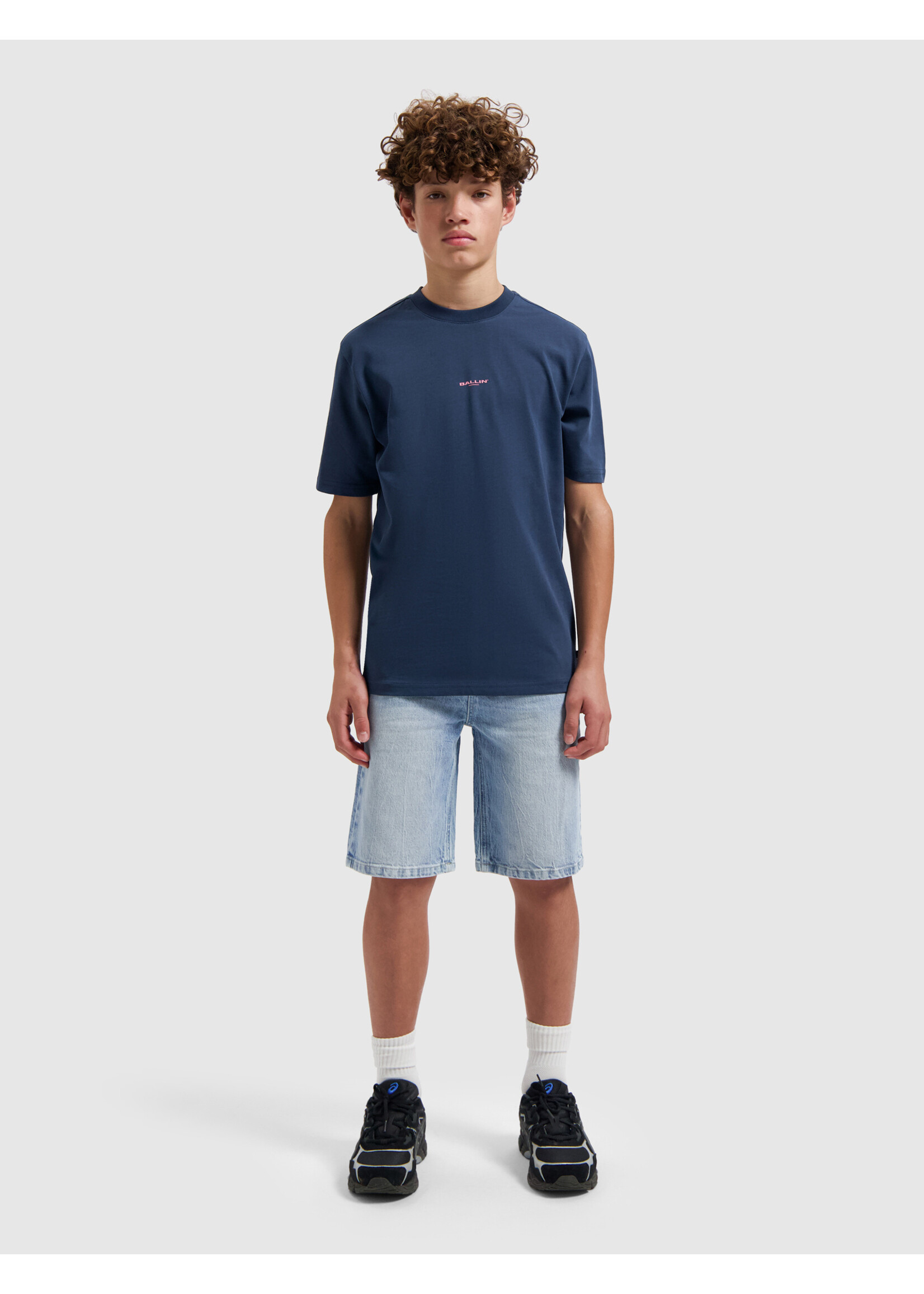 Ballin T-Shirt Catch The Wave 26017126 - Navy