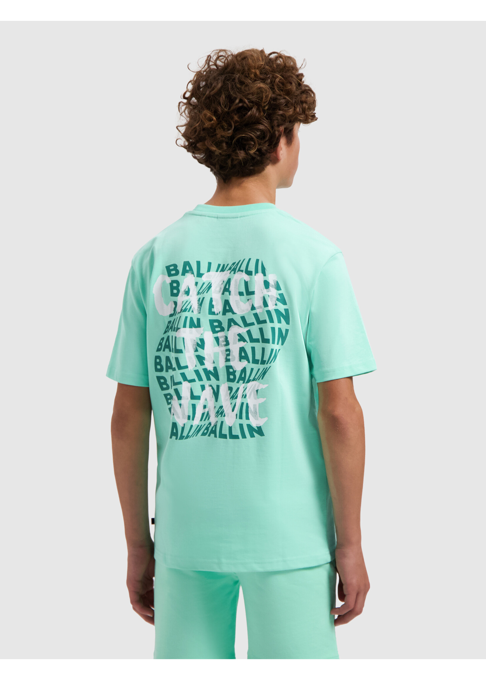Ballin T-Shirt Catch The Wave 26017126 - Mint