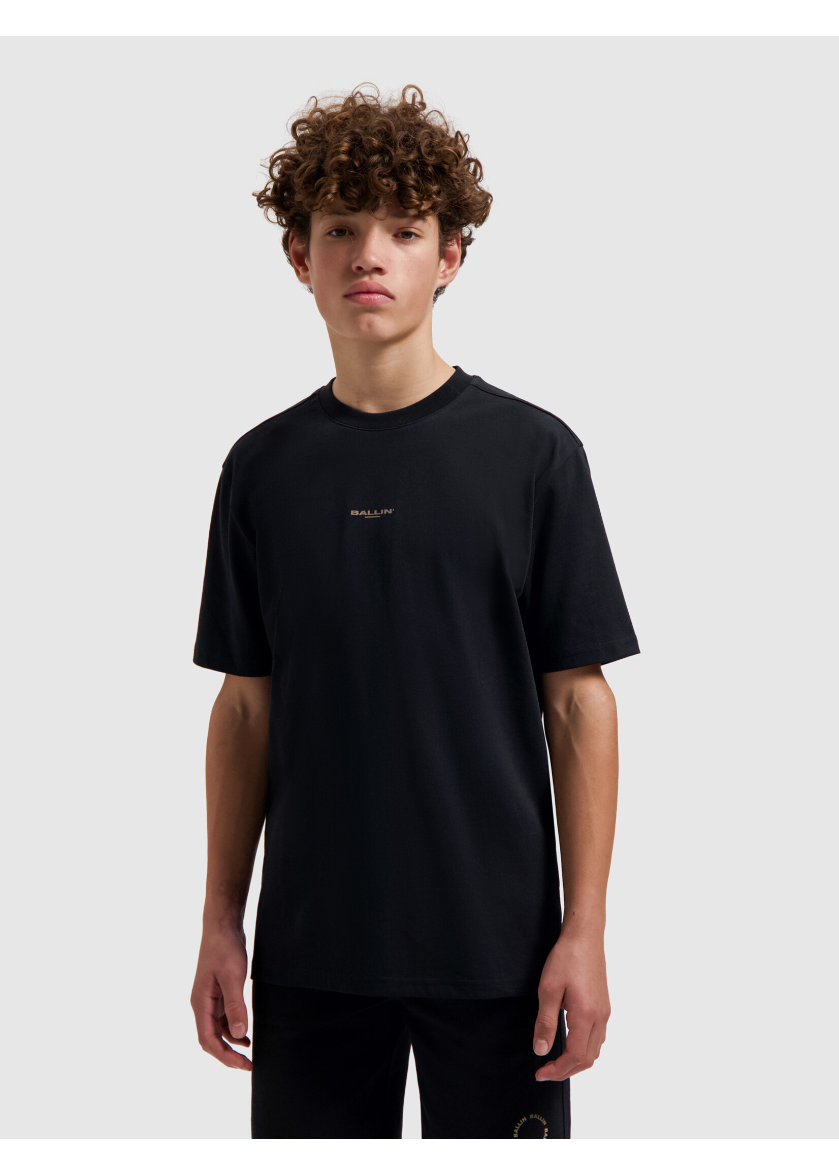 Ballin T-Shirt Summer Is never Over 26017127 - Zwart