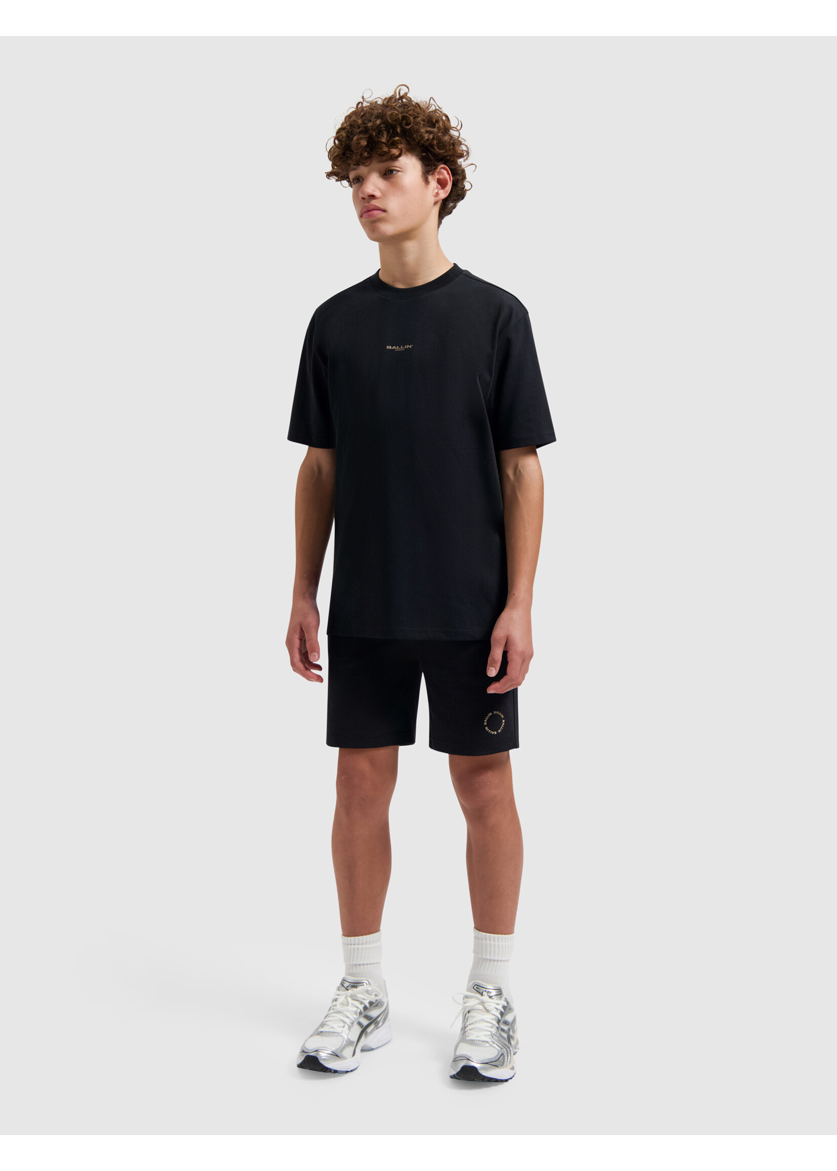 Ballin T-Shirt Summer Is never Over 26017127 - Zwart