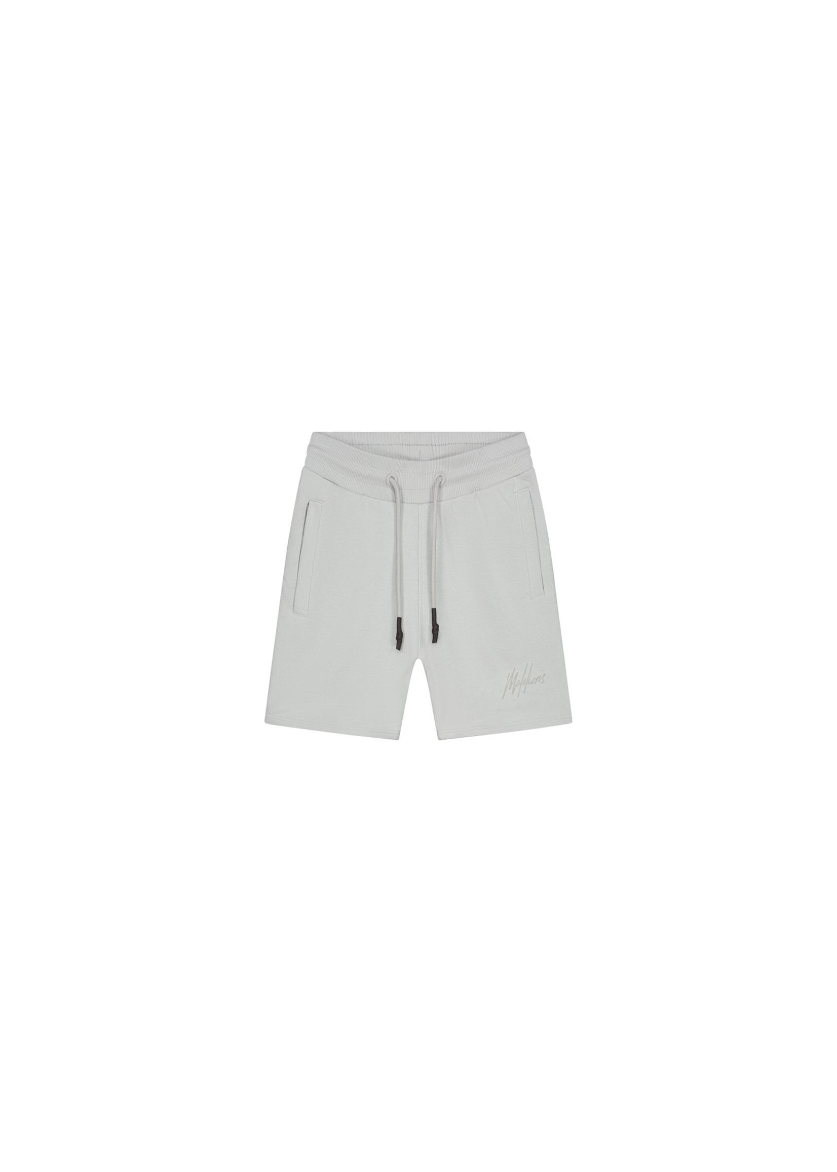 Malelions Malelions Junior Striped Signature Shorts (MJA30026011) - oceaan grijs