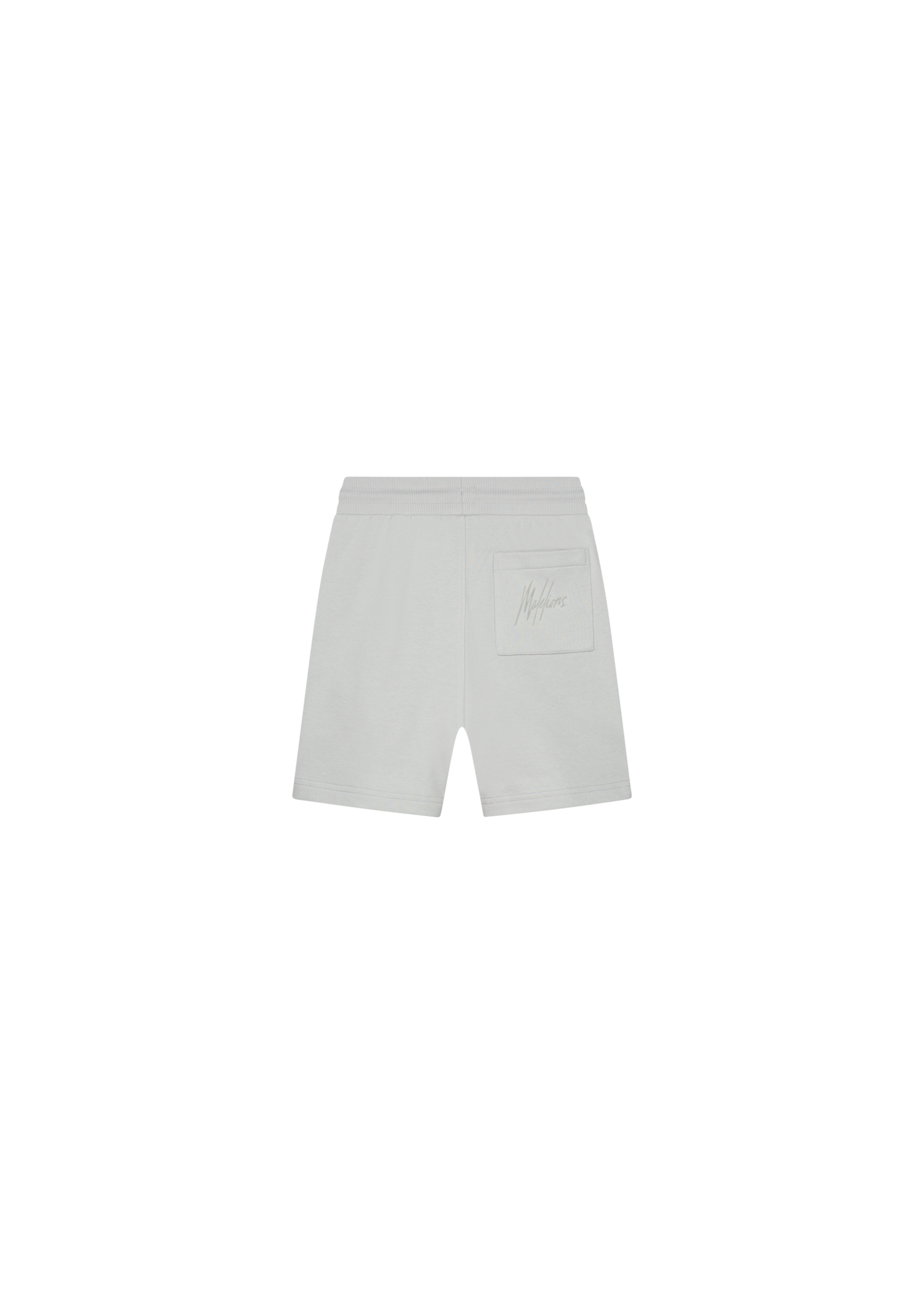 Malelions Malelions Junior Striped Signature Shorts (MJA30026011) - oceaan grijs