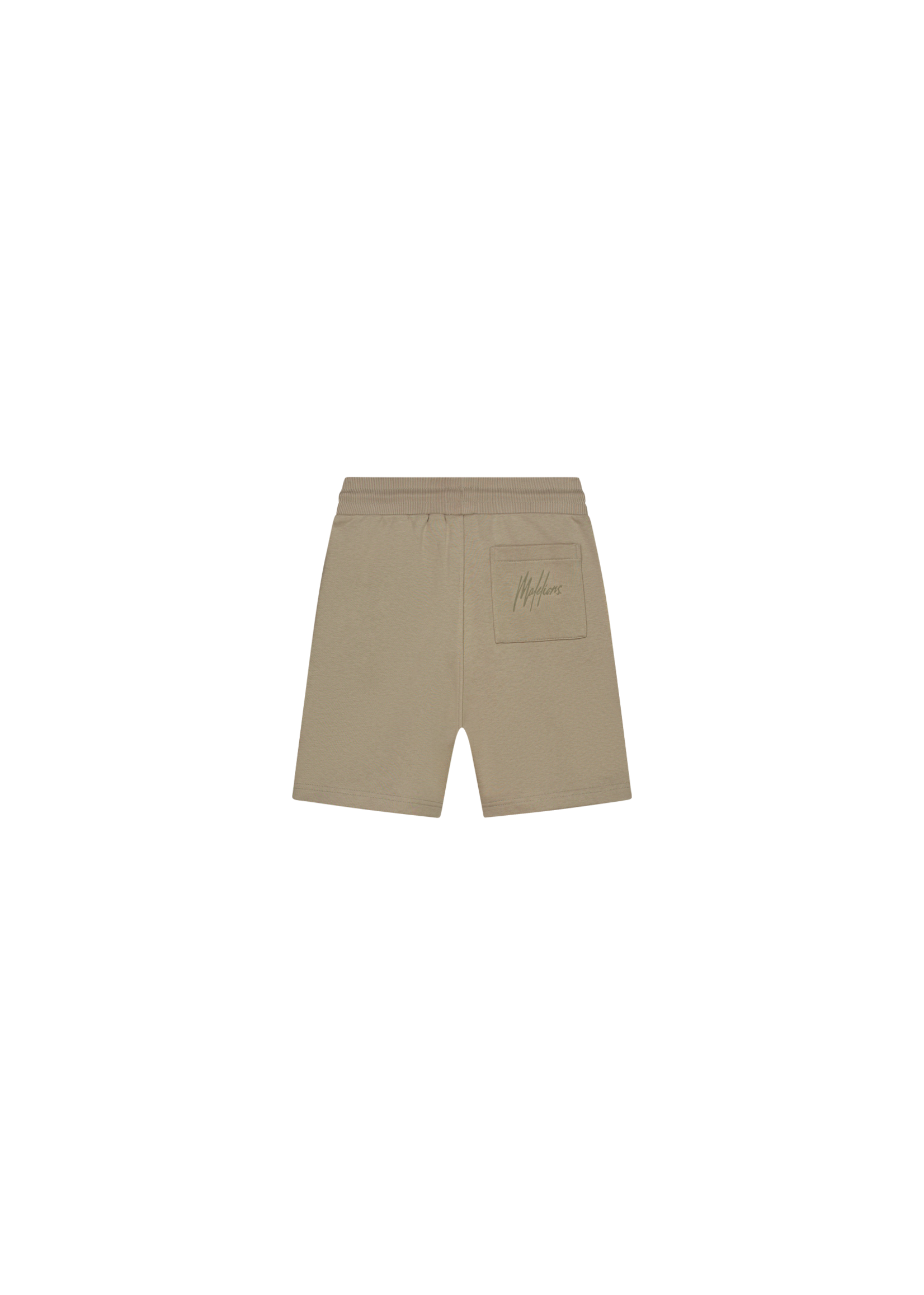 Malelions Malelions Junior Striped Signature Shorts (MJA30026011) - olijf groen