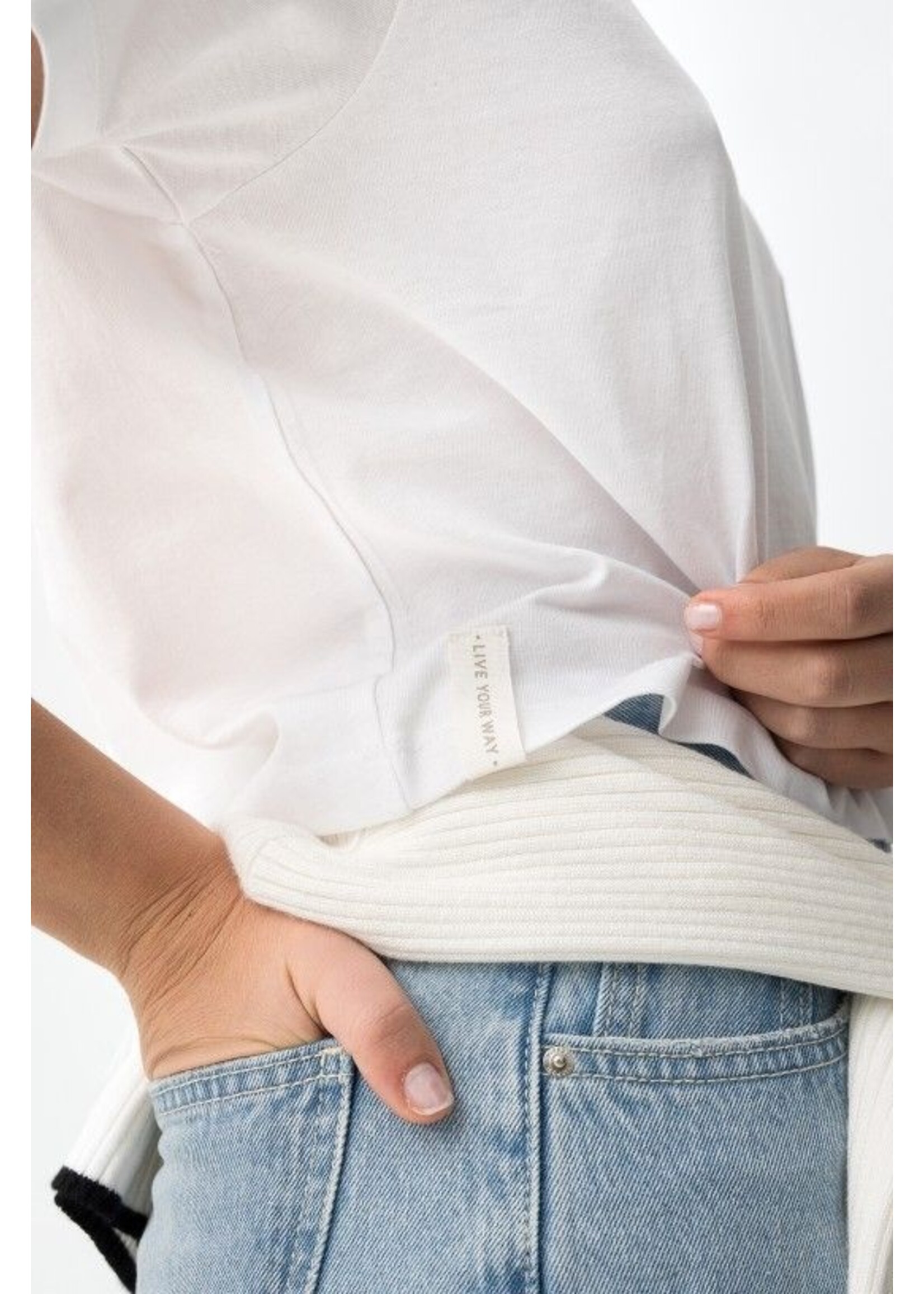 Tiffosi Shirt Almeida 10064626 - Wit