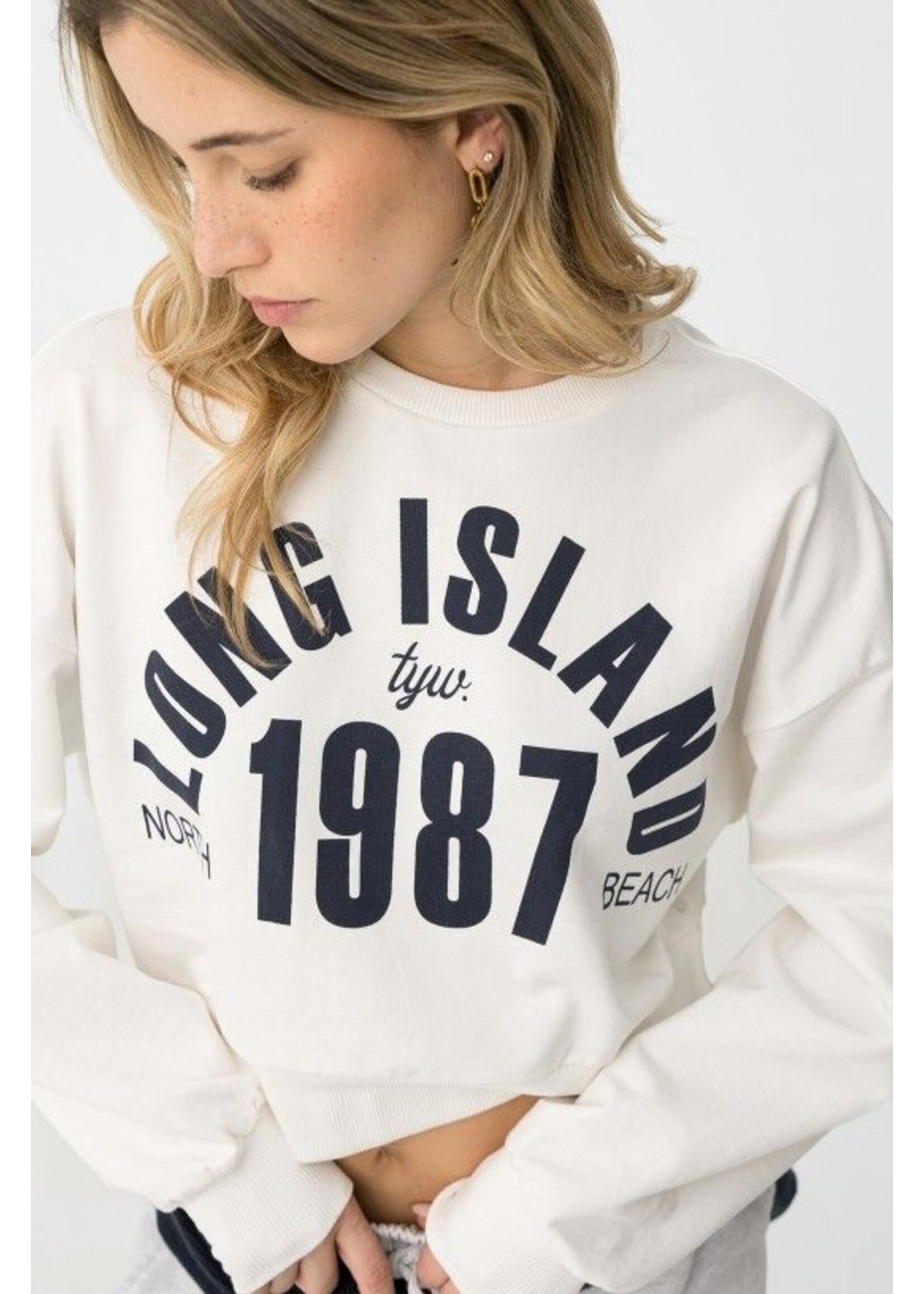 Tiffosi Sweater Falafel 10064647 - roomwit