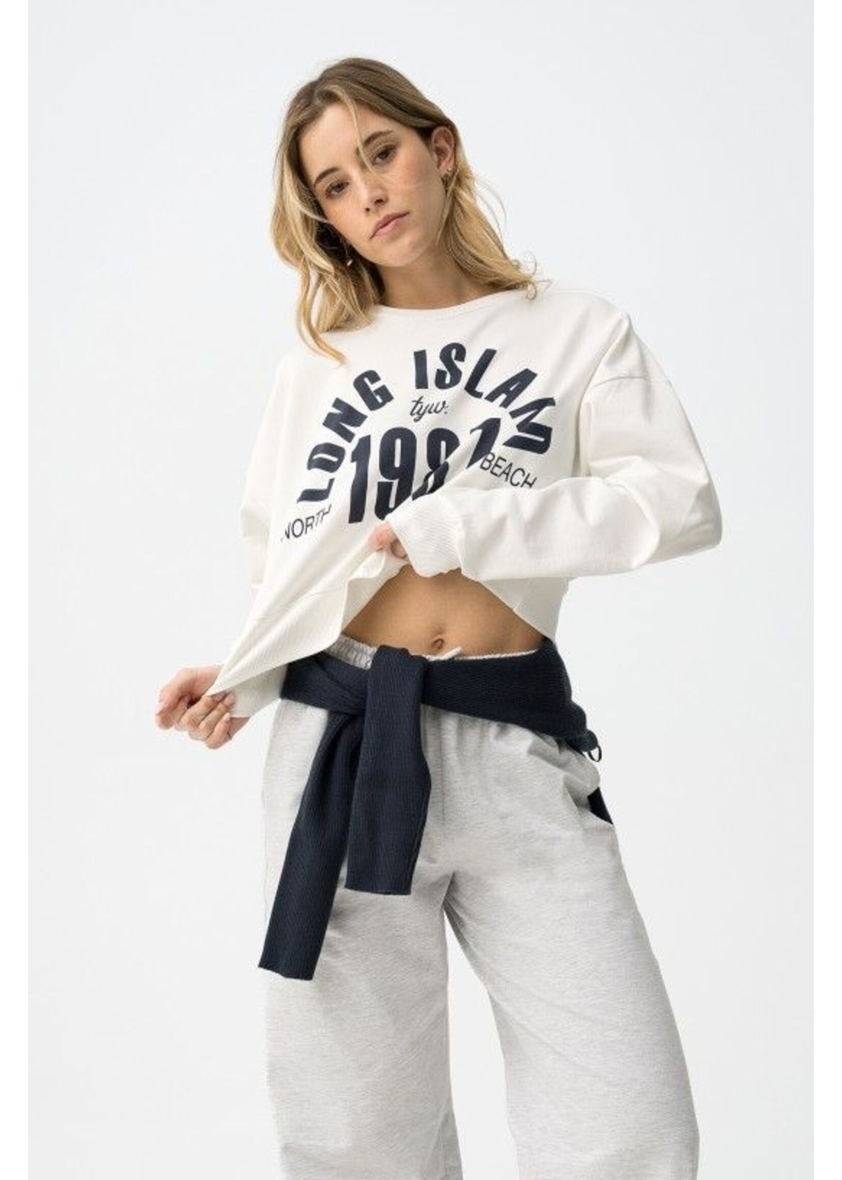 Tiffosi Sweater Falafel 10064647 - Wit