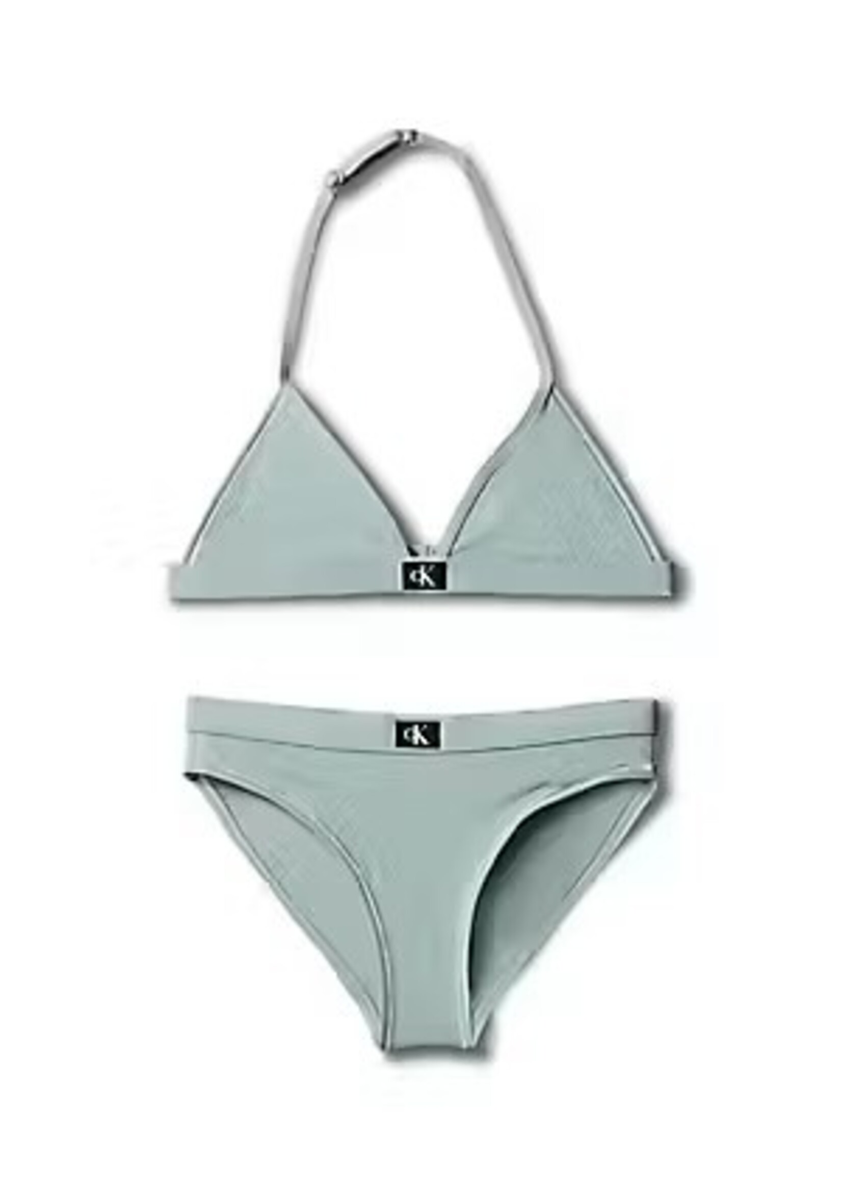 Calvin Klein Triangle Bikini KY0KY00092PCY - Jadeite