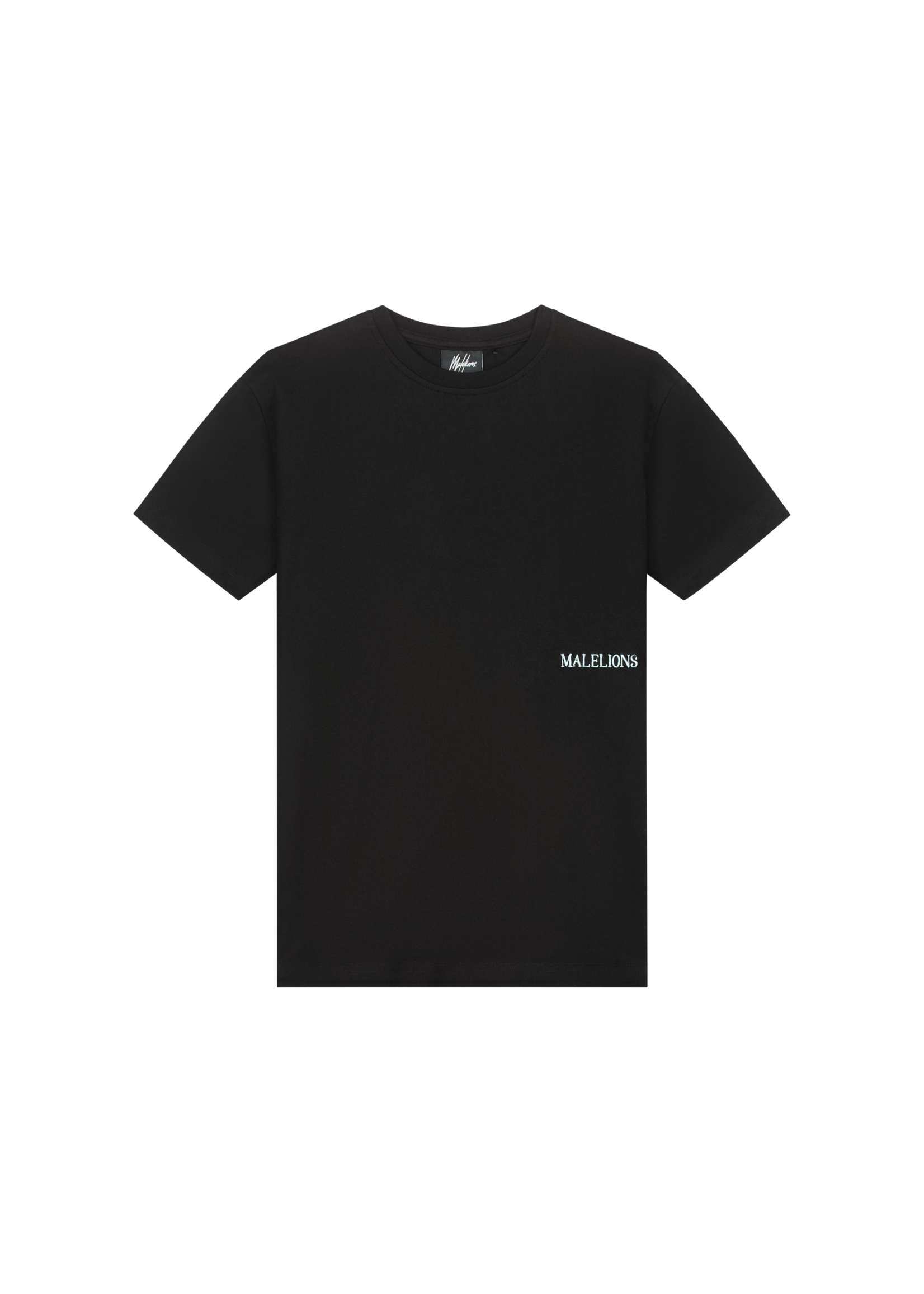 Malelions Malelions Junior Relaxed Lago T-Shirt (MJB30026019) - zwart