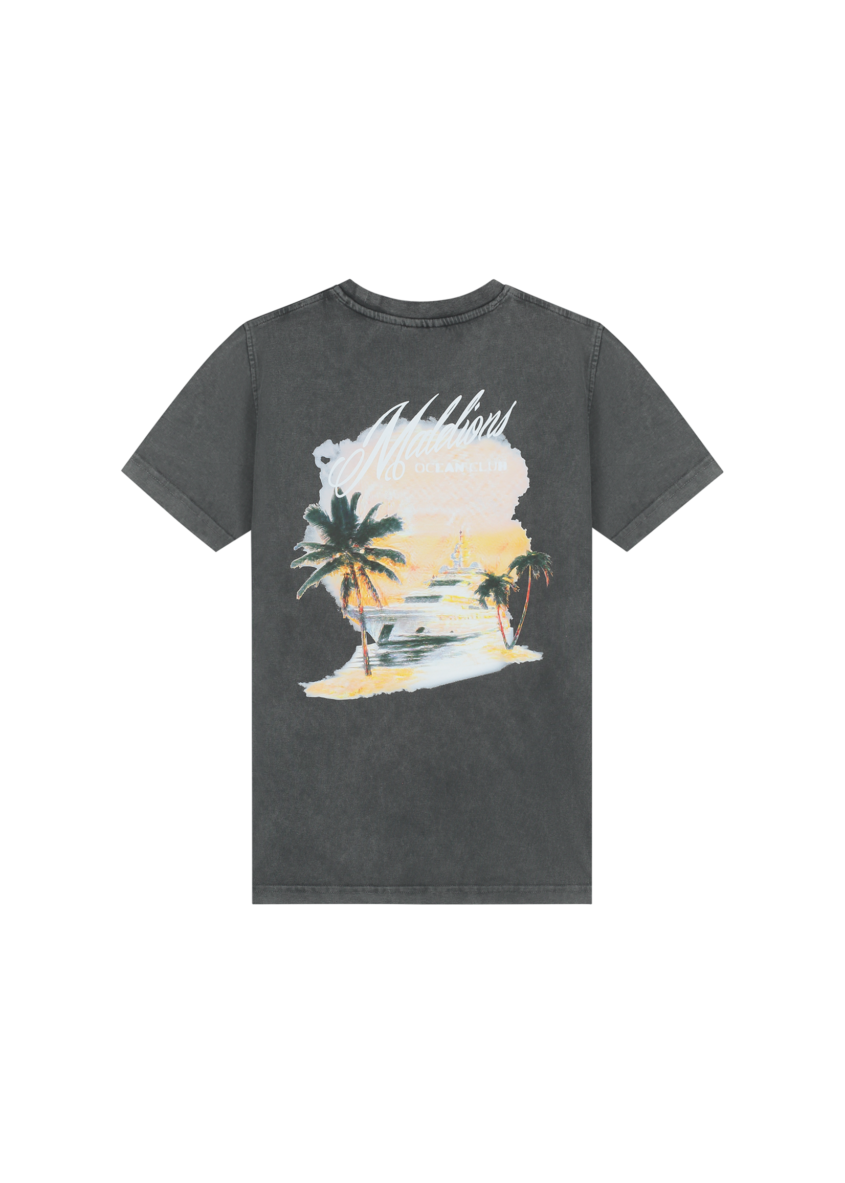 Malelions Malelions Junior Relaxed Yacht T-Shirt (MJB30026023) - acid wash