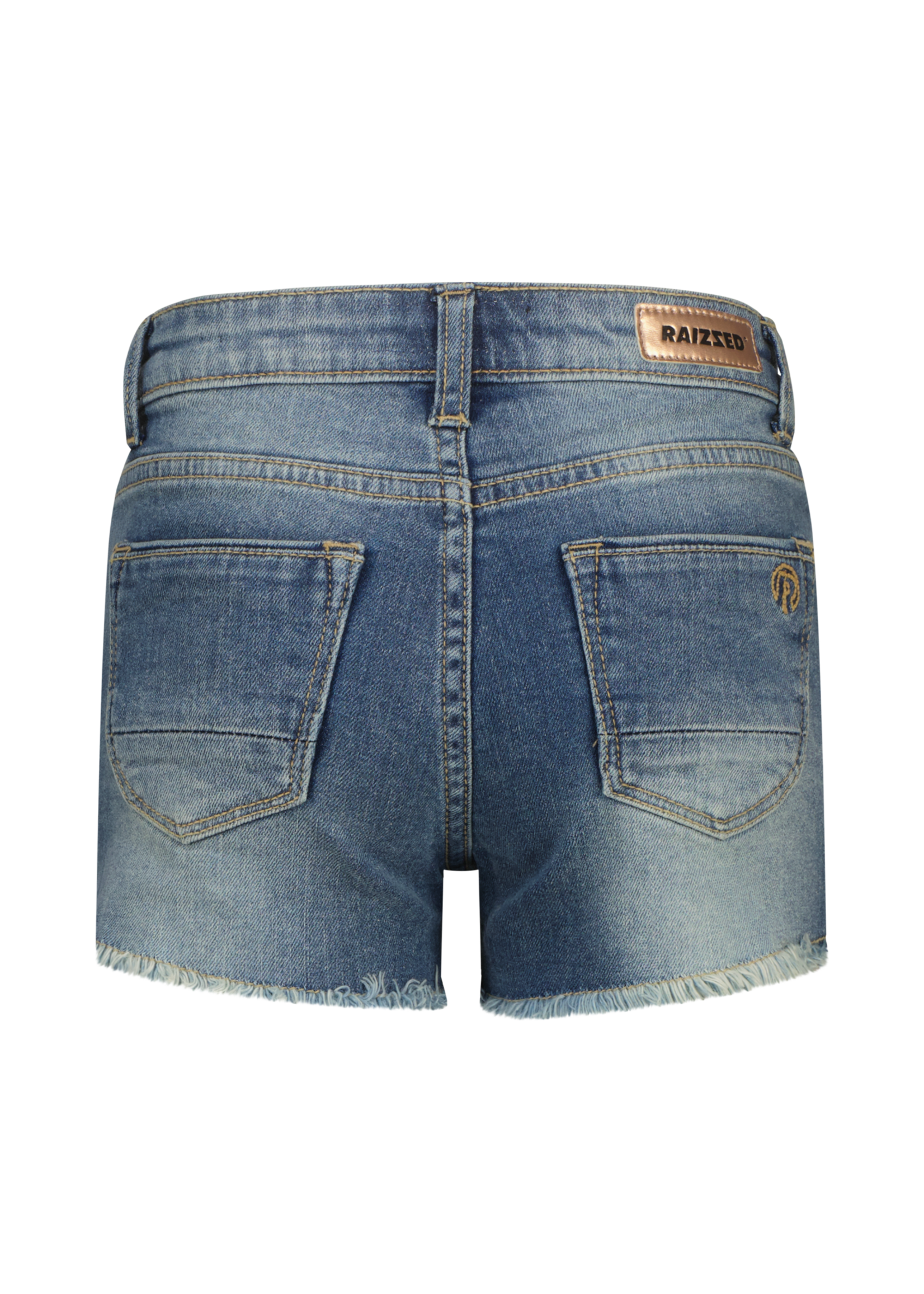 Raizzed Korte spijkerbroek Louisiana  R126KG460053 - mid blue stone