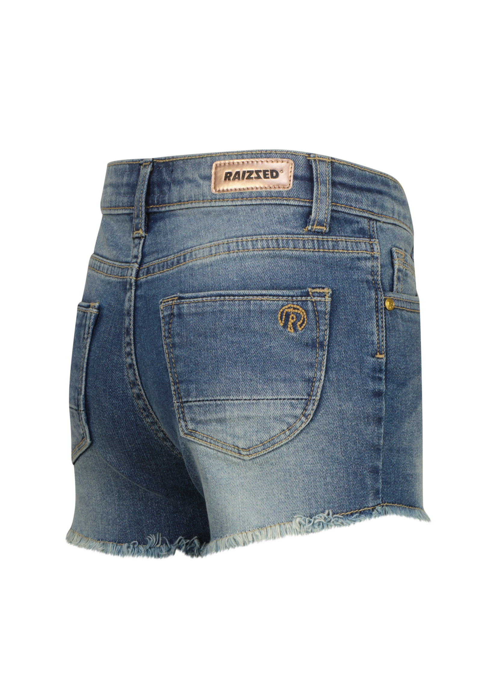 Raizzed Korte spijkerbroek Louisiana  R126KG460053 - mid blue stone