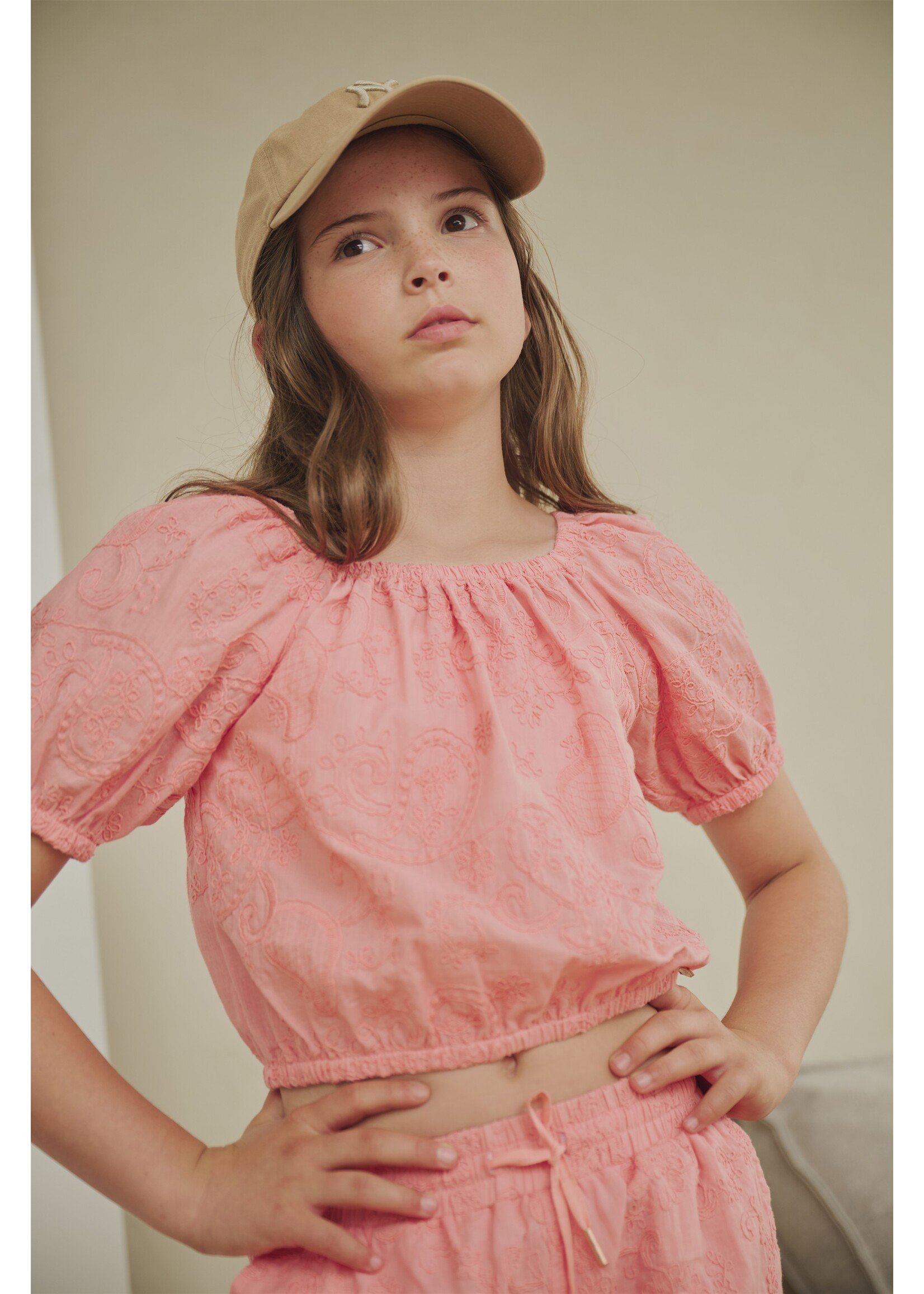 Nobell Blouse Tomu 3104 - Peach Blossom