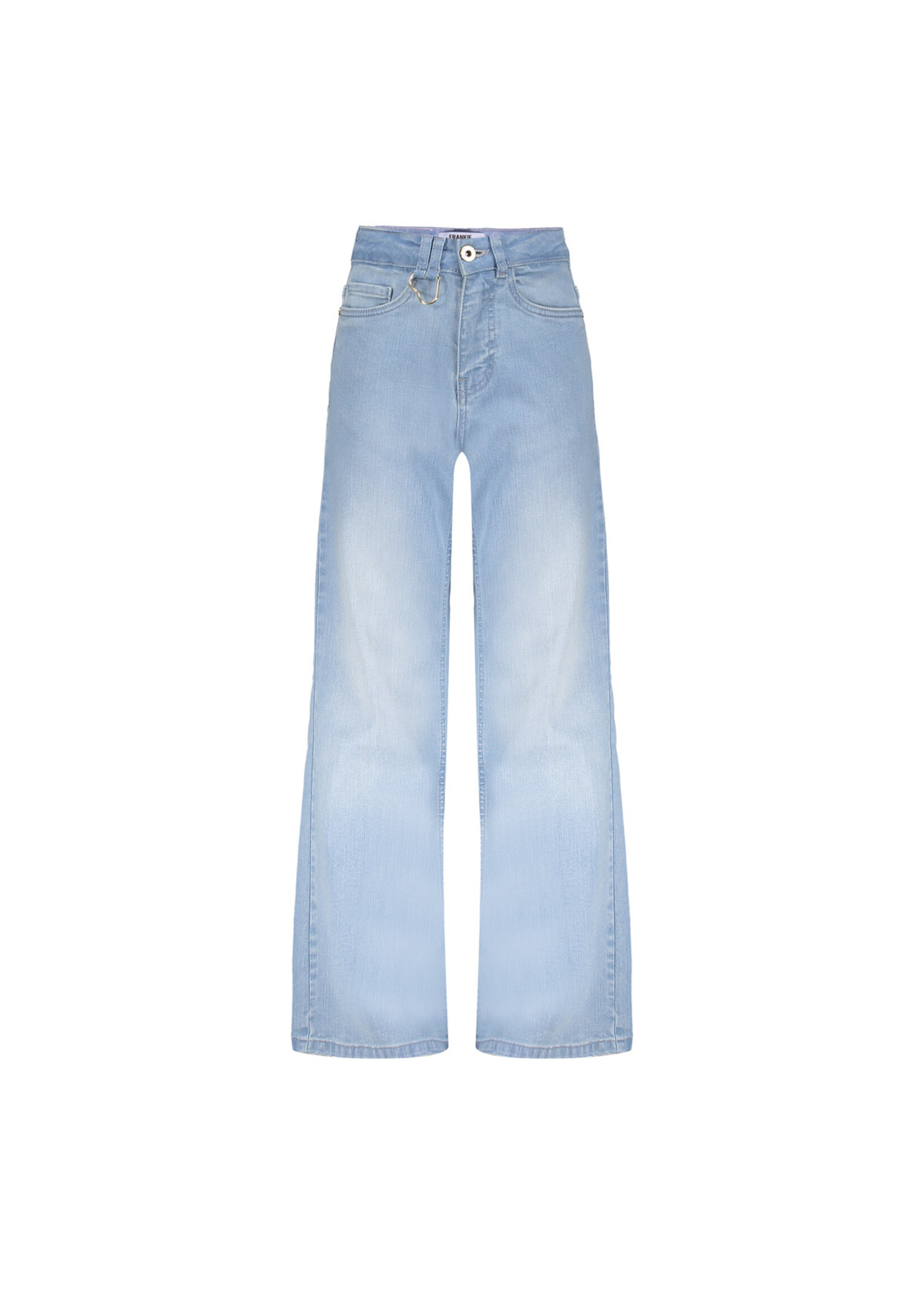 Frankie & Liberty Jeans Attitude Wide leg FL26006 - washed blauw denim