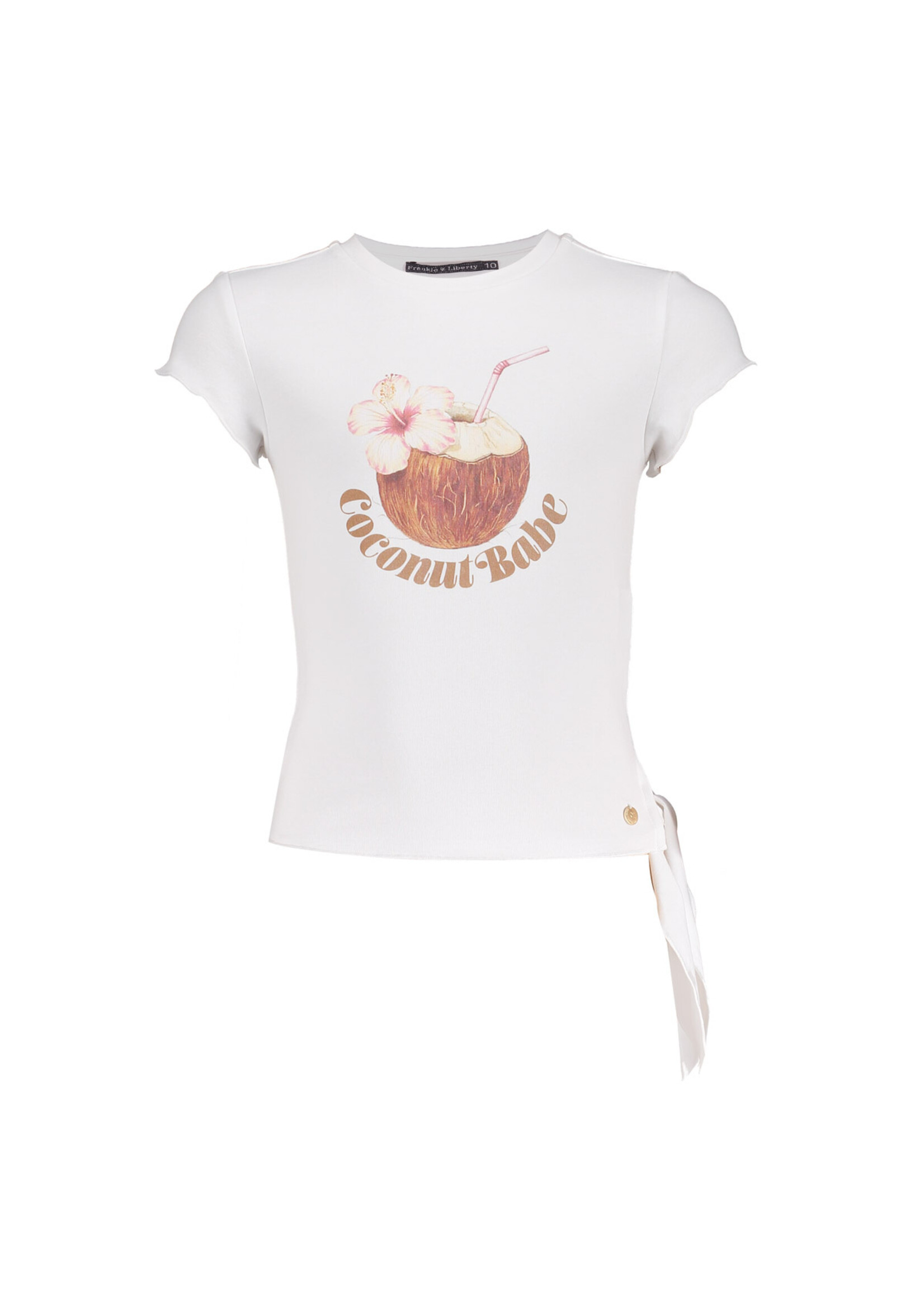 Frankie & Liberty T-shirt Vraxia  FL26147 - wit