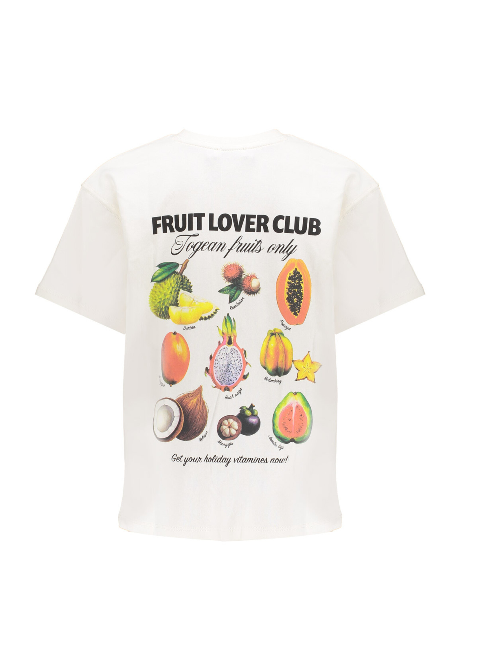 Frankie & Liberty T-shirt Valeska Fruit FL26107 - wit
