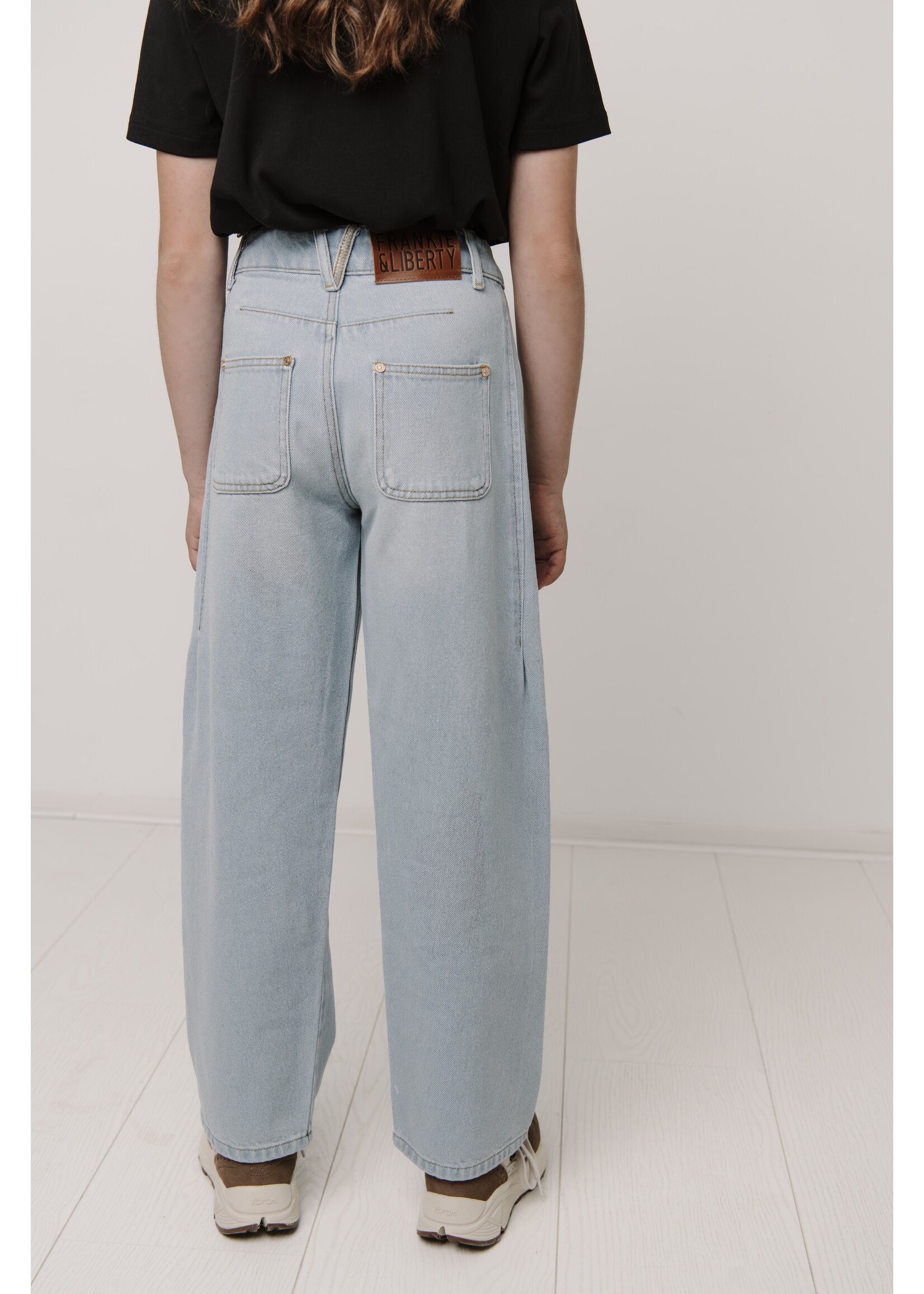 Frankie & Liberty Jeans Skater Barrel model FL26002 - licht blauw denim