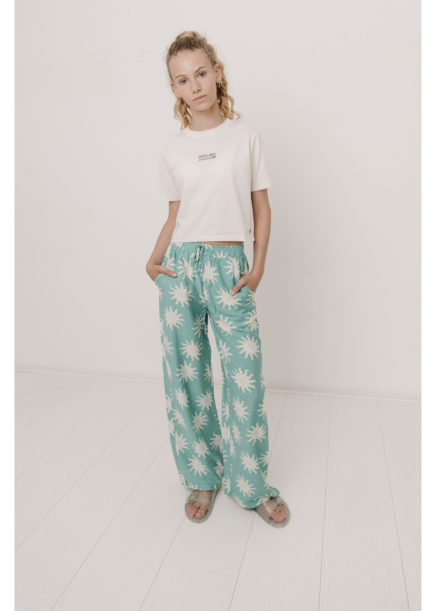 Frankie & Liberty Broek Vesper FL26122 -  groen