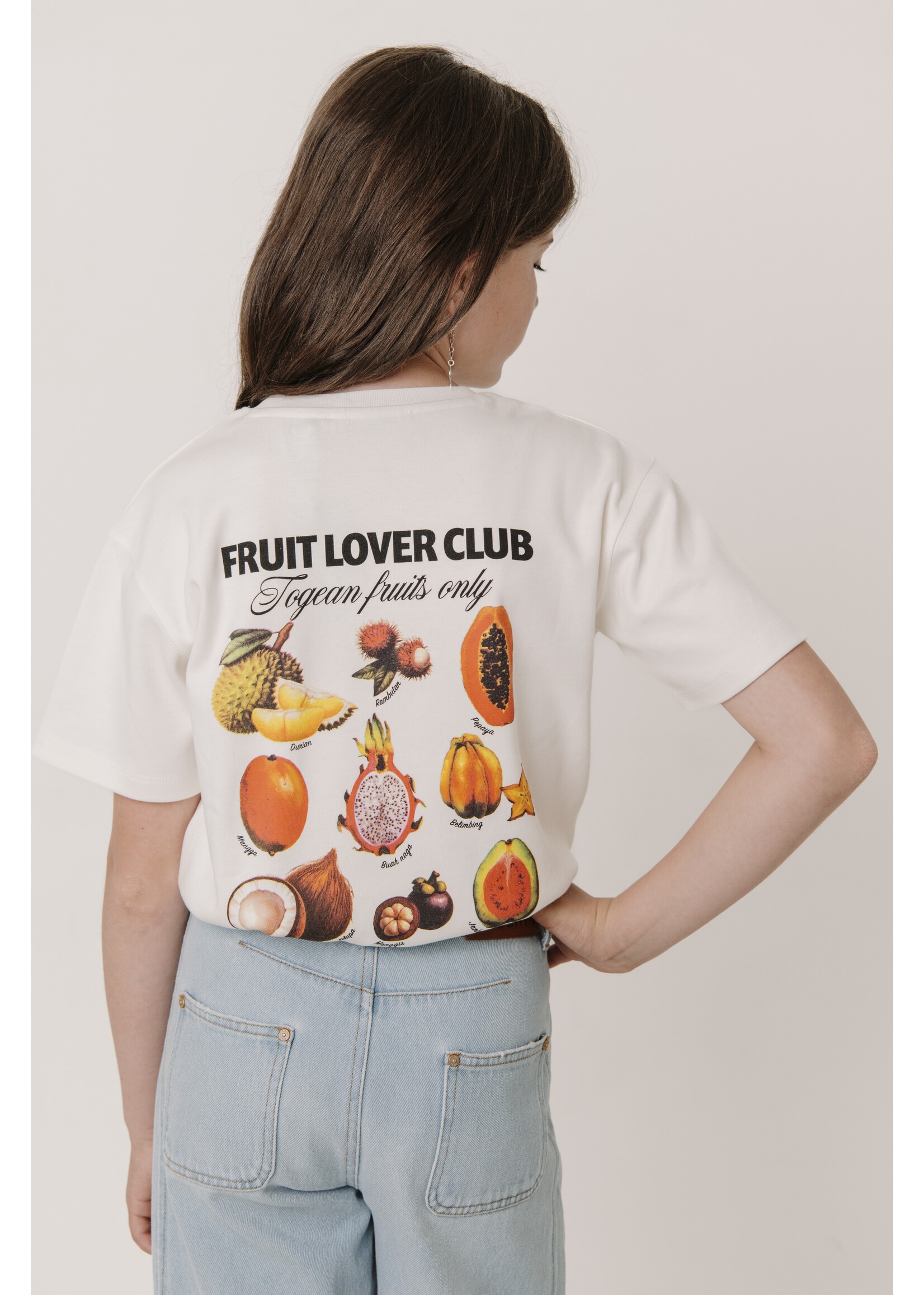 Frankie & Liberty T-shirt Valeska Fruit FL26107 - wit