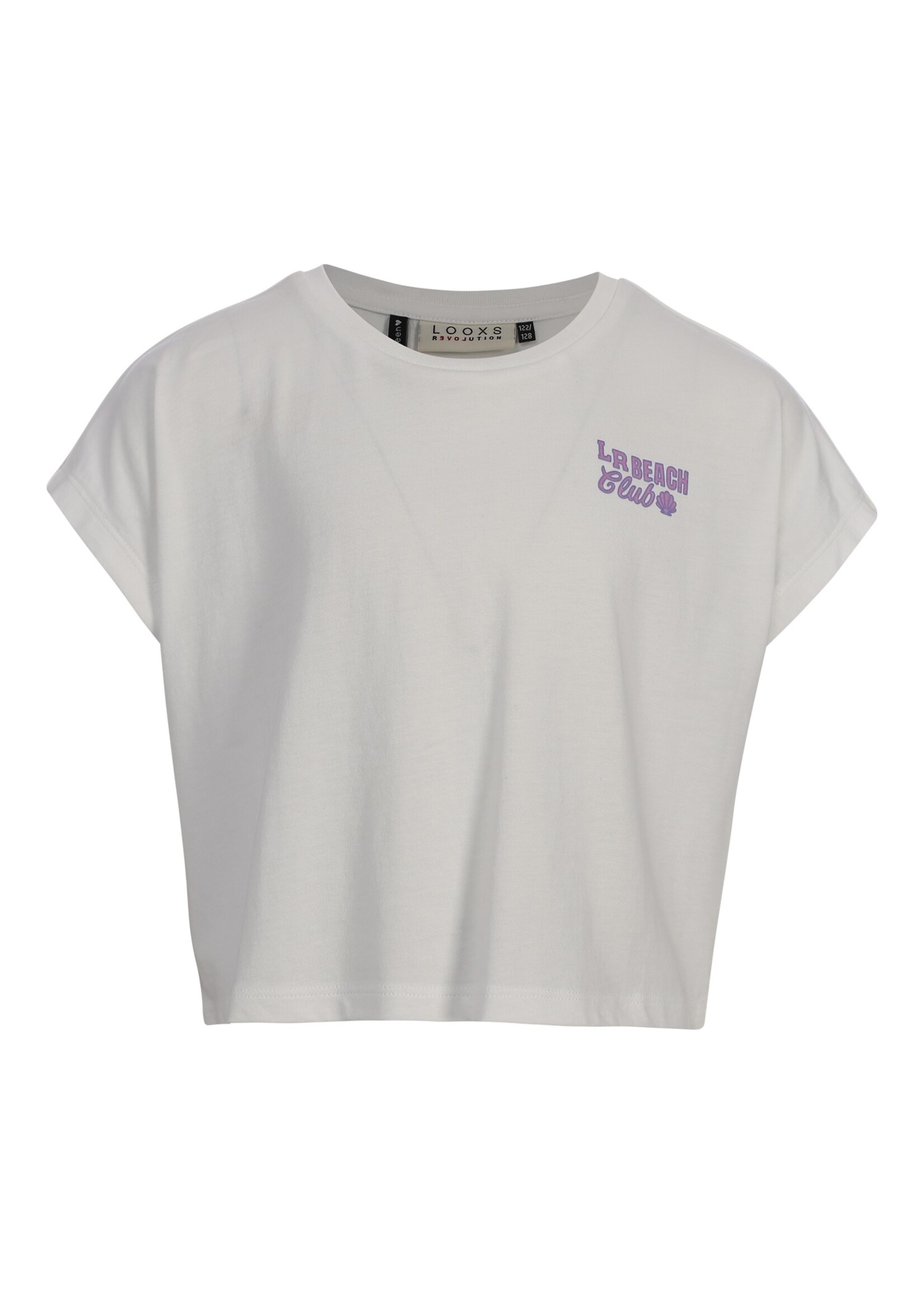 Looxs T-shirt 2612-5419-005  - ivoor