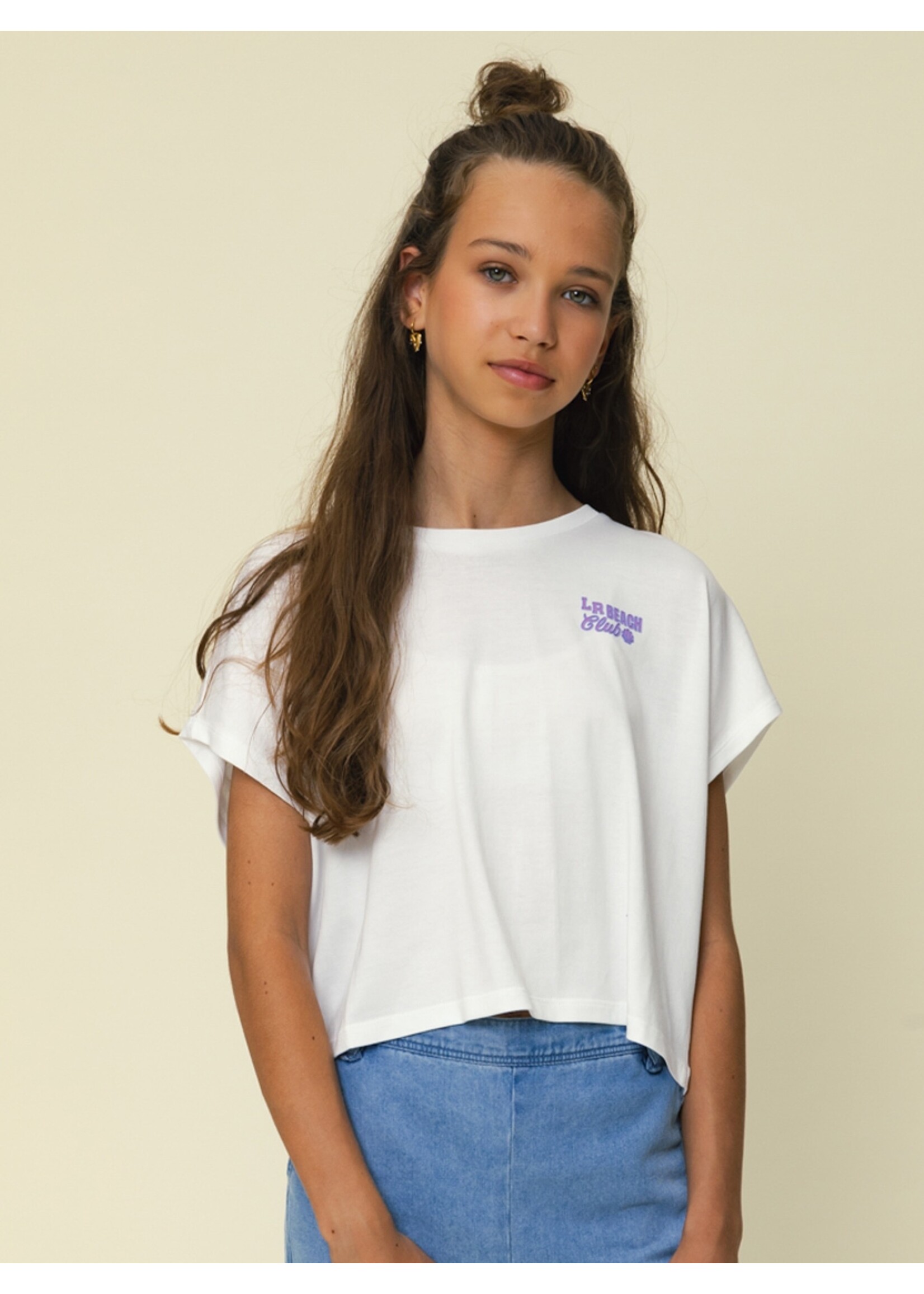 Looxs T-shirt 2612-5419-005  - ivoor