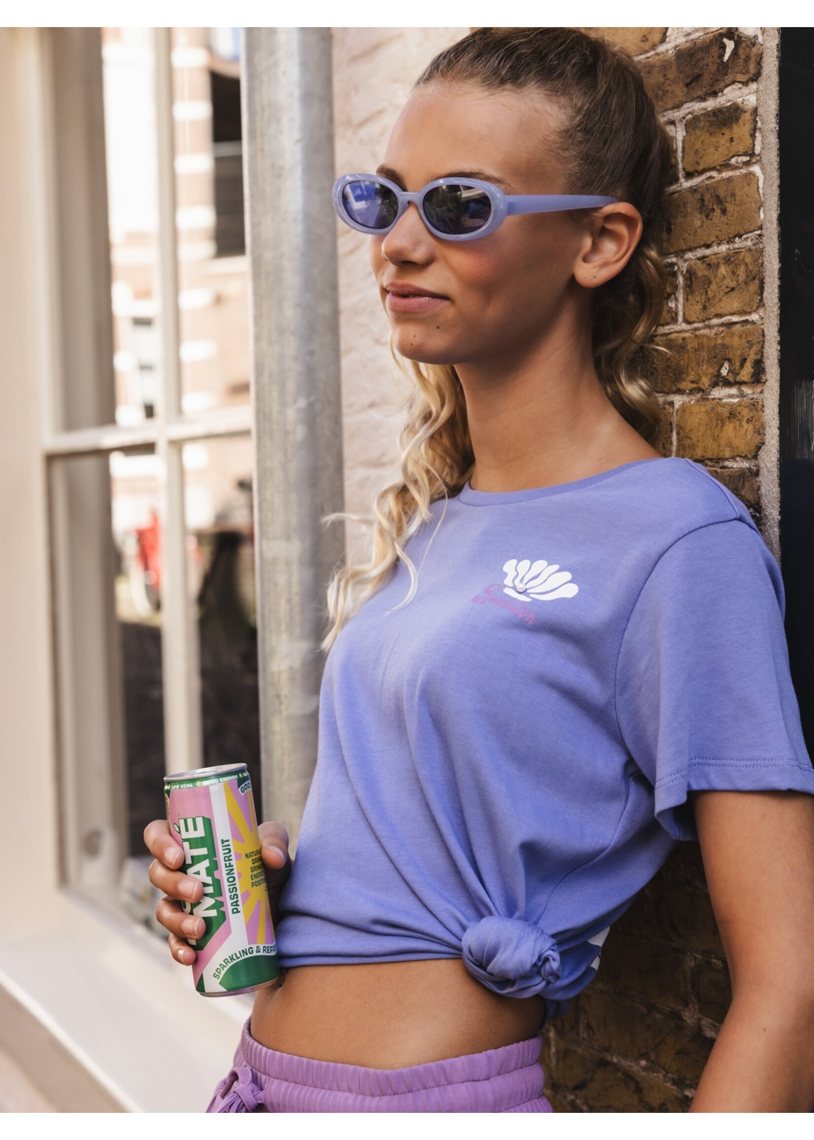 Looxs T-shirt 2612-5412-612  - lavendel