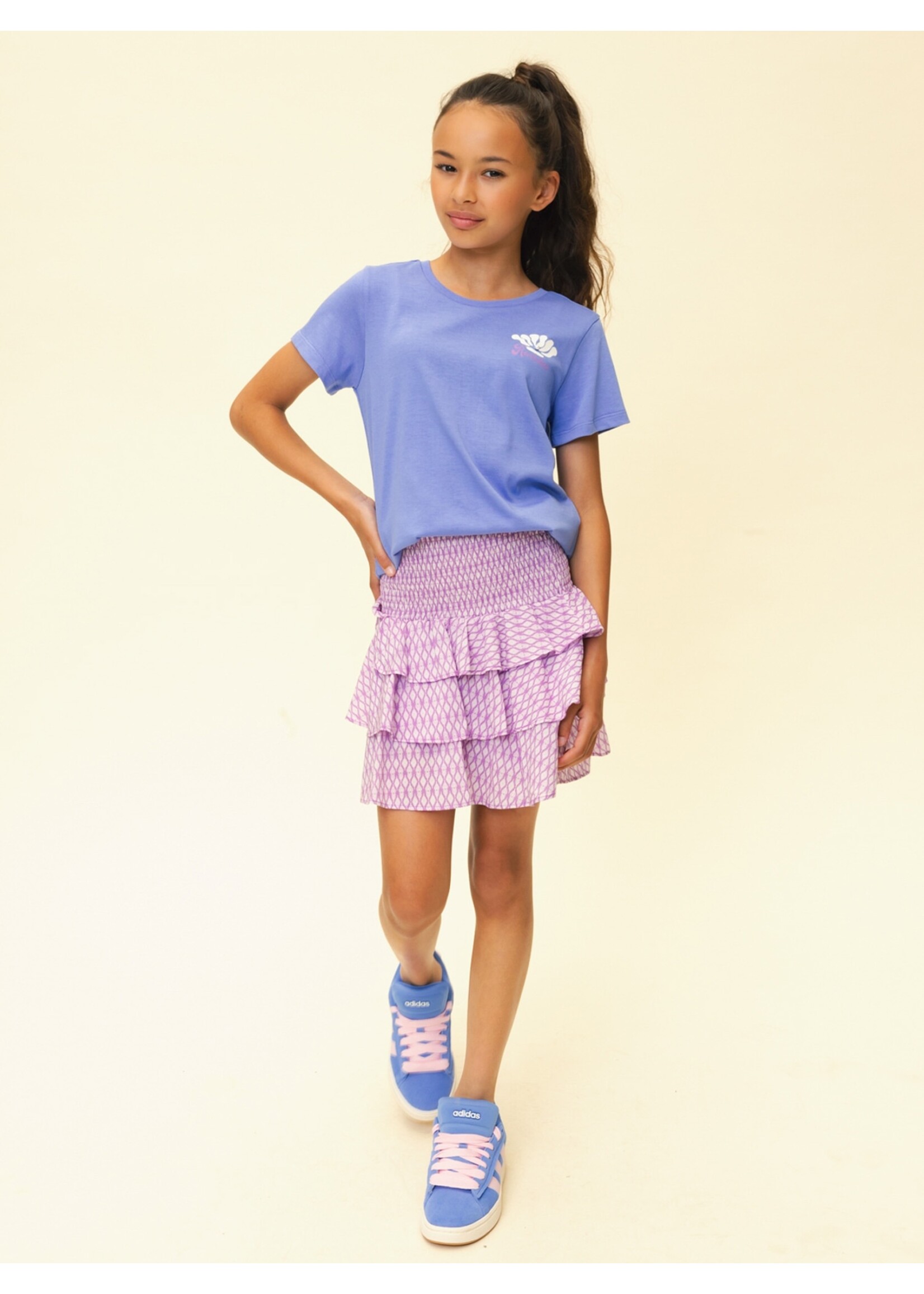 Looxs T-shirt 2612-5412-612  - lavendel