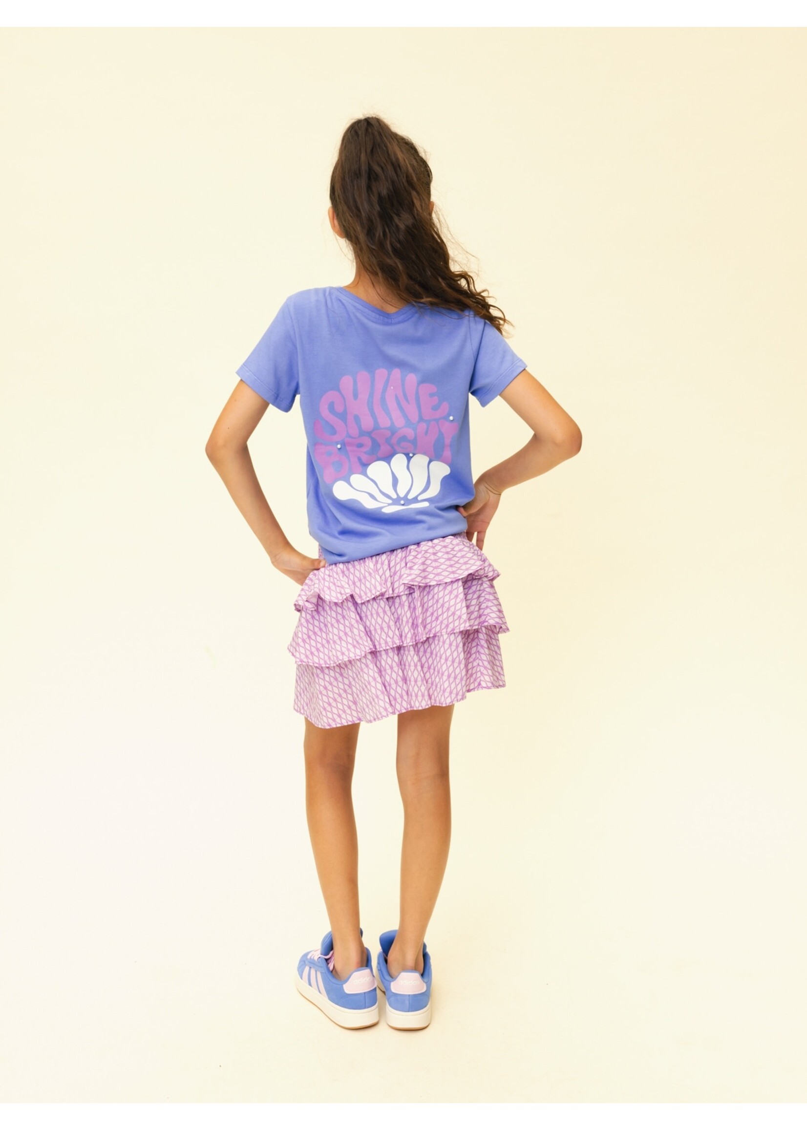 Looxs T-shirt 2612-5412-612  - lavendel