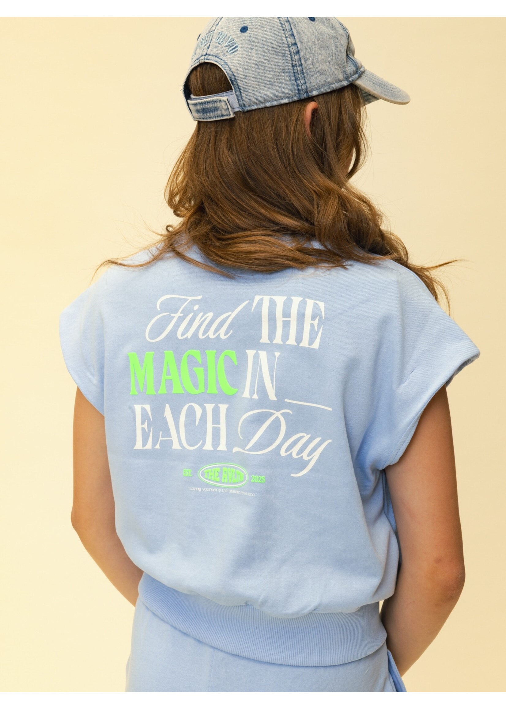 Looxs Sweater 2612-5329-152  - lichtblauw