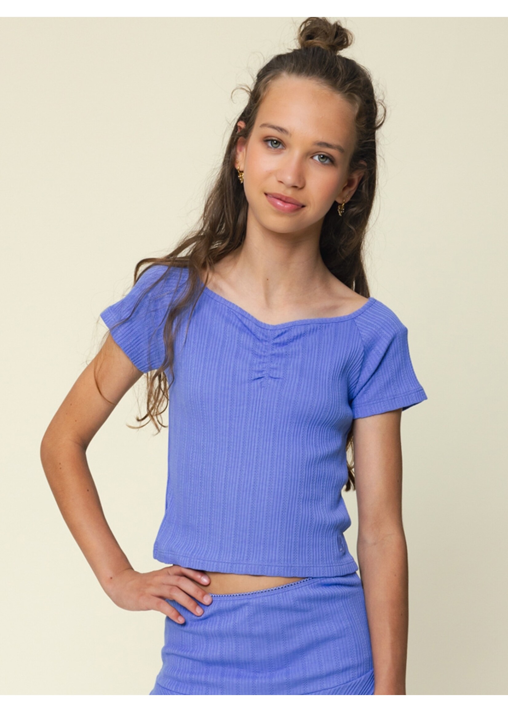 Looxs T-shirt/Blouse 2612-5425-612   - lavendel