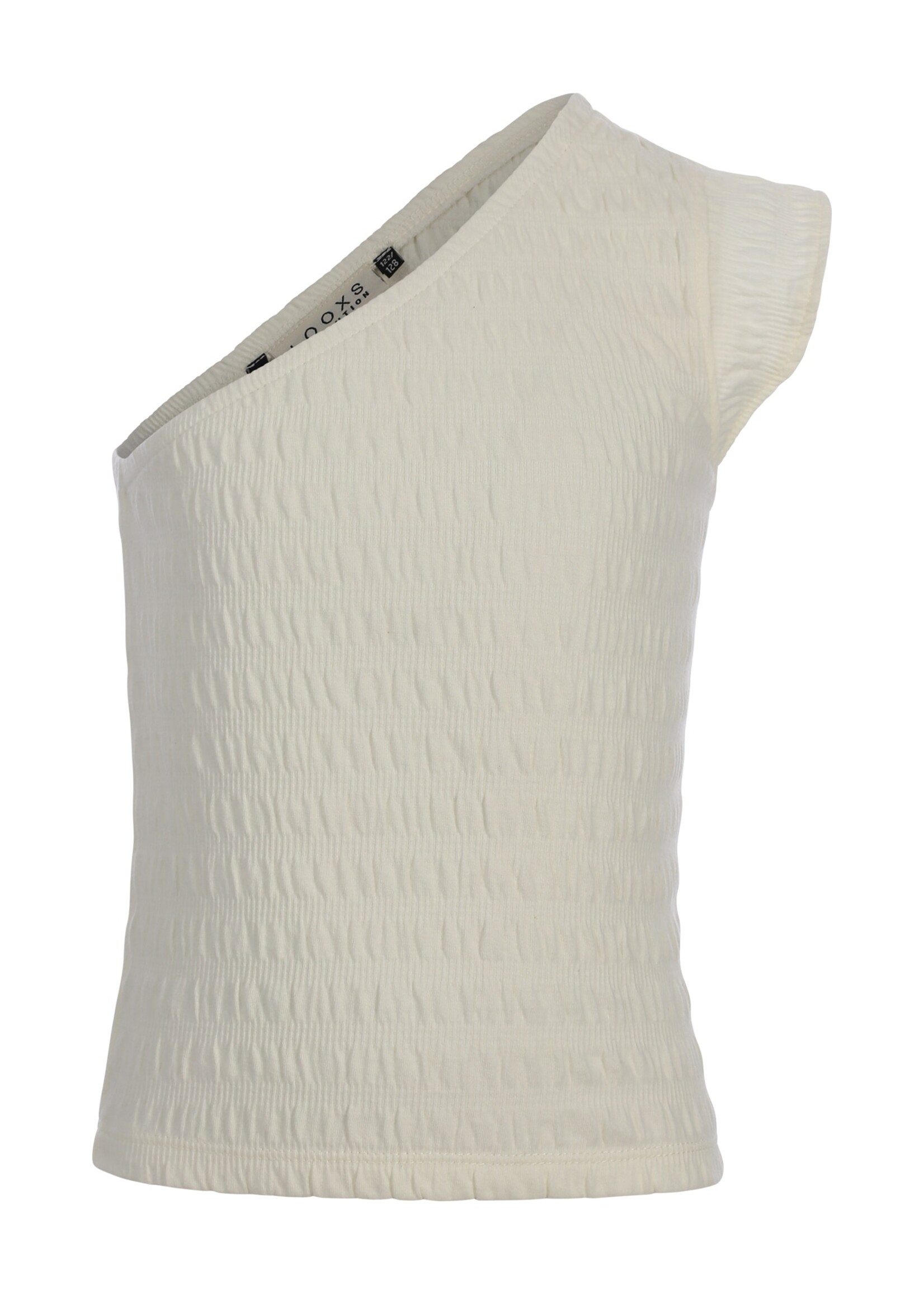 Looxs Top off schoulder 2613-5482-011  - warm wit