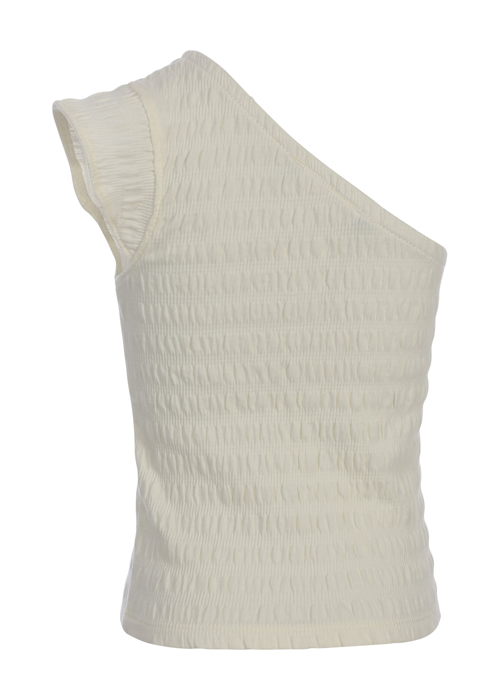 Looxs Top off schoulder 2613-5482-011  - warm wit