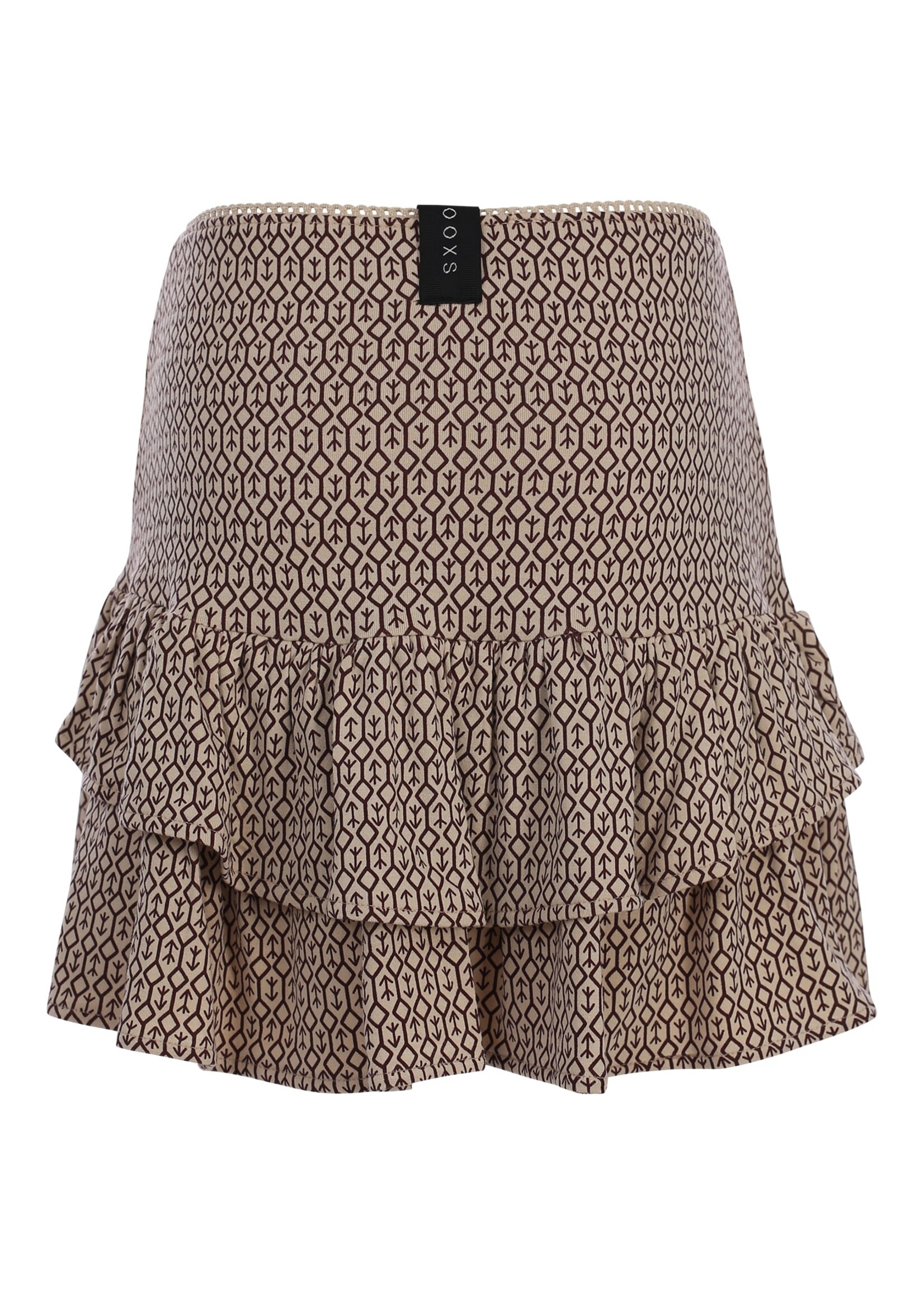 Looxs Skort broek/rokje broek 2613-5787-805 - bruin