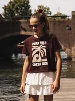 Looxs T-shirt 2613-5485-424 - chocolade bruin