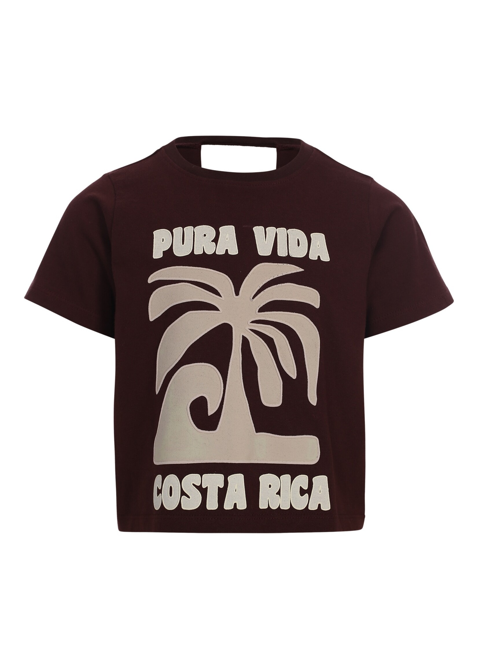 Looxs T-shirt 2613-5485-424 - chocolade bruin