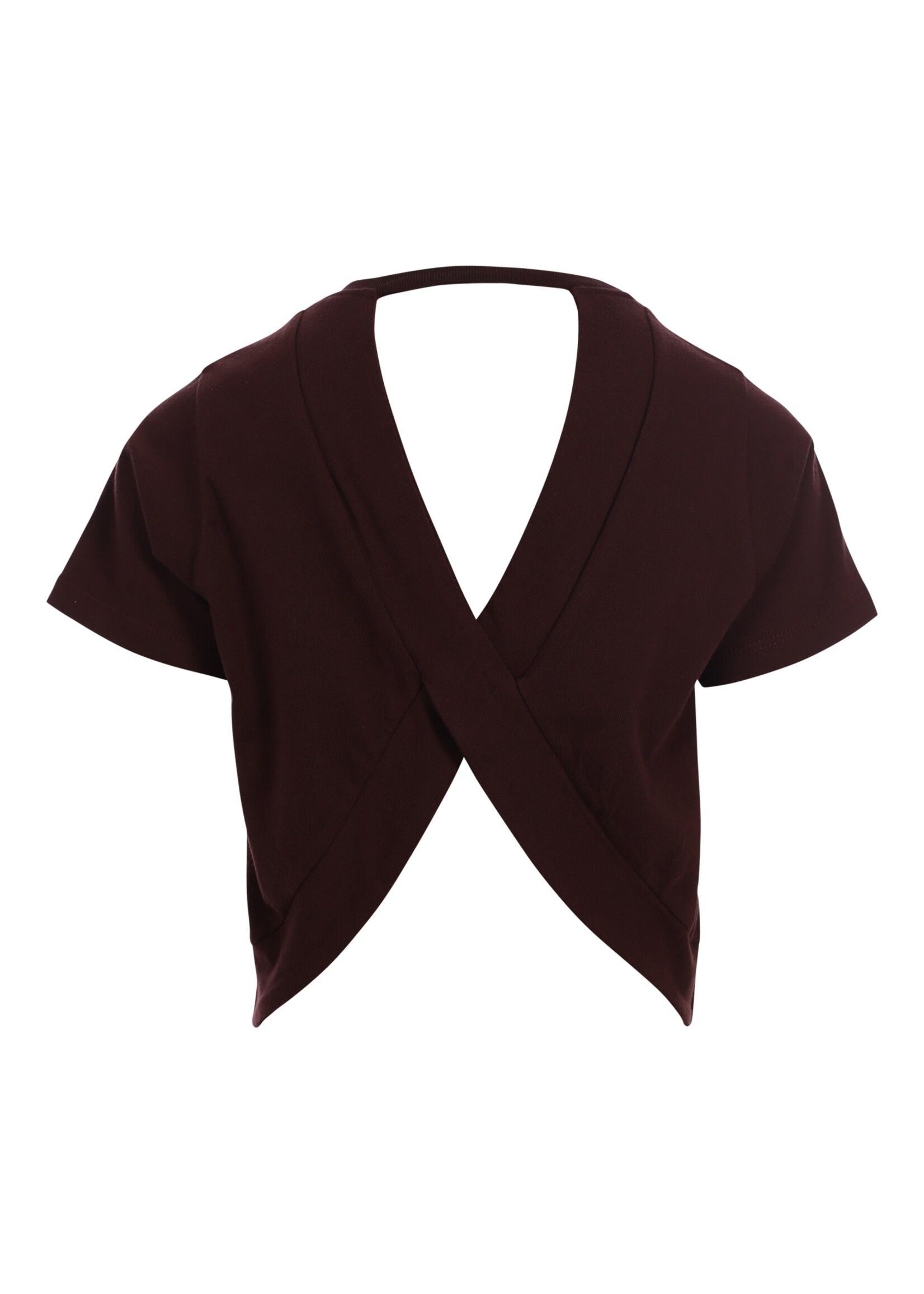 Looxs T-shirt 2613-5485-424 - chocolade bruin